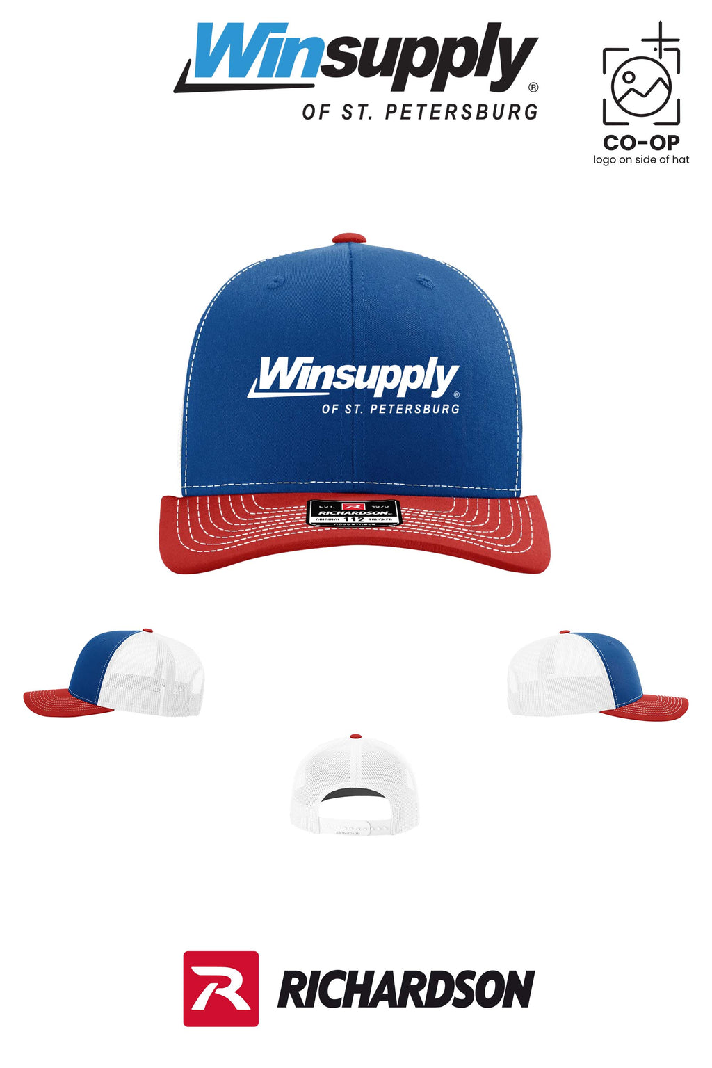 Richardson 112 Trucker Cap - Winsupply of St. Petersburg
