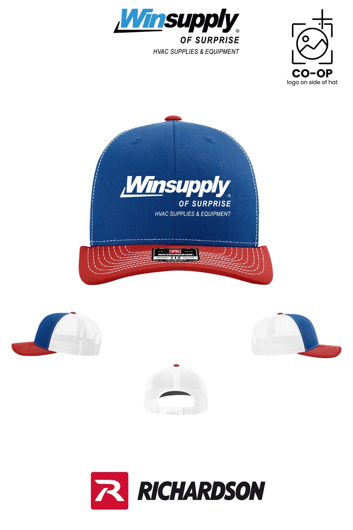 Richardson 112 Trucker Cap - Winsupply of Surprise