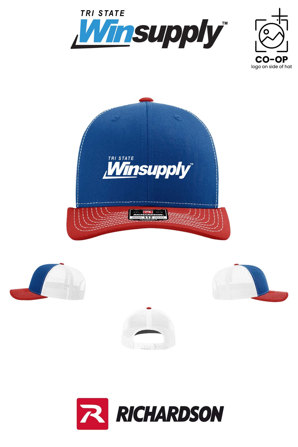 Richardson 112 Trucker Cap - Tri-State Winsupply