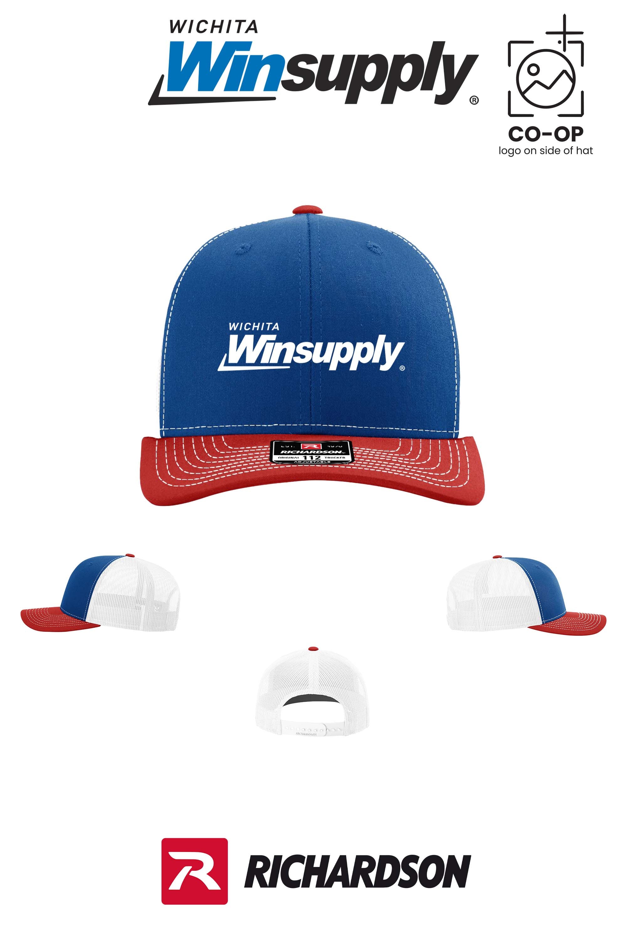 Richardson 112 Trucker Cap - Wichita Winsupply