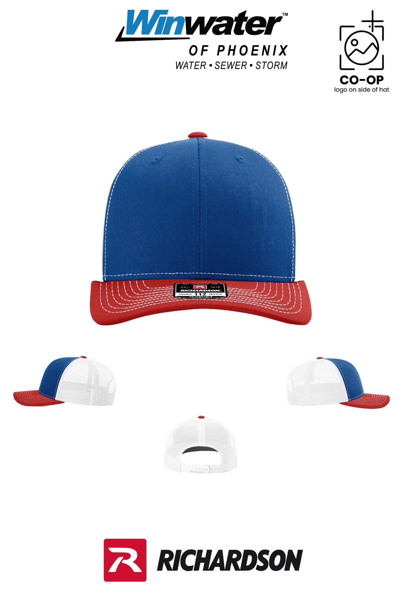 Richardson 112 Trucker Cap - Winwater of Phoenix