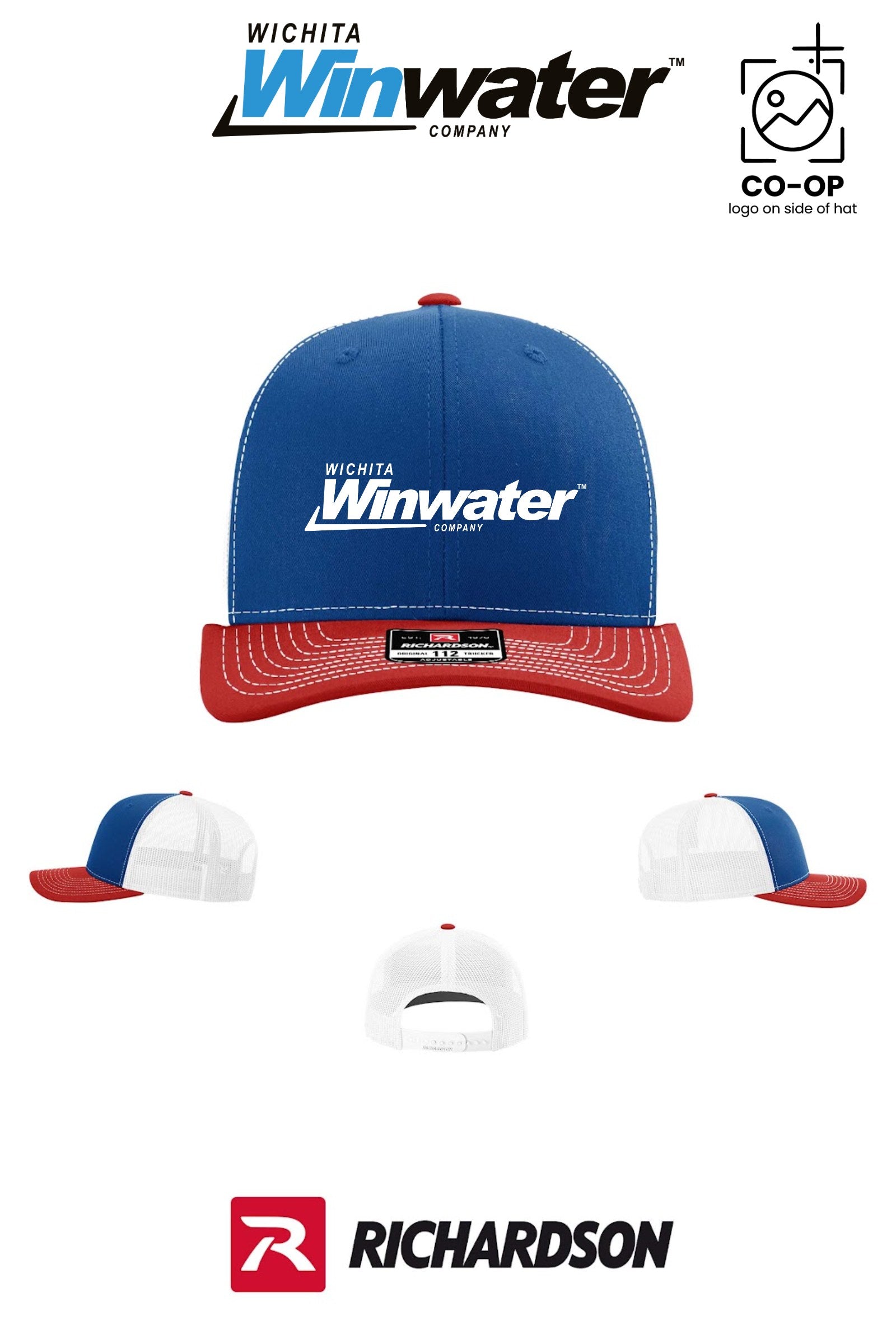 Richardson 112 Trucker Cap - Wichita Winwater