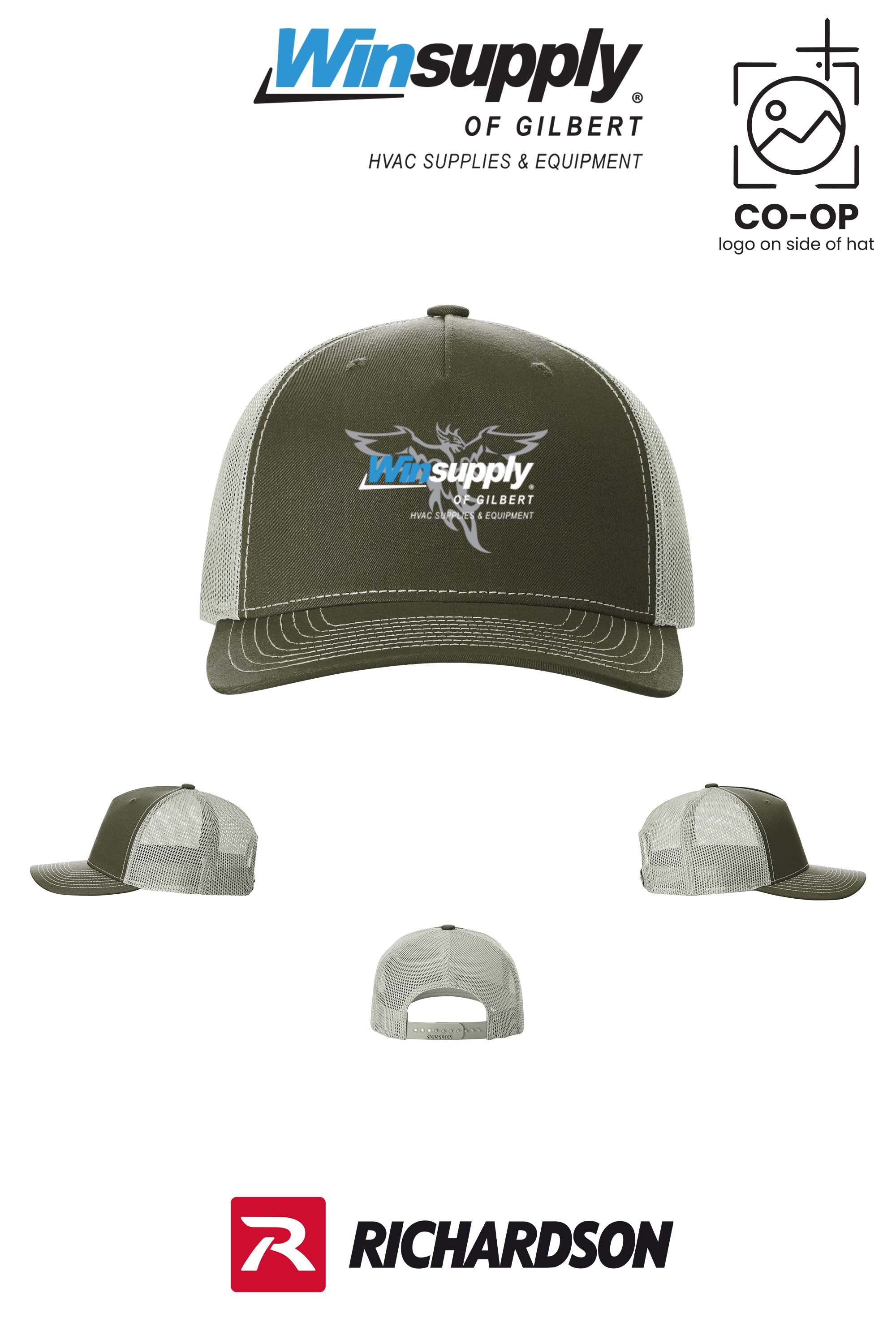 Richardson 112FP Five-Panel Trucker - Winsupply of Gilbert