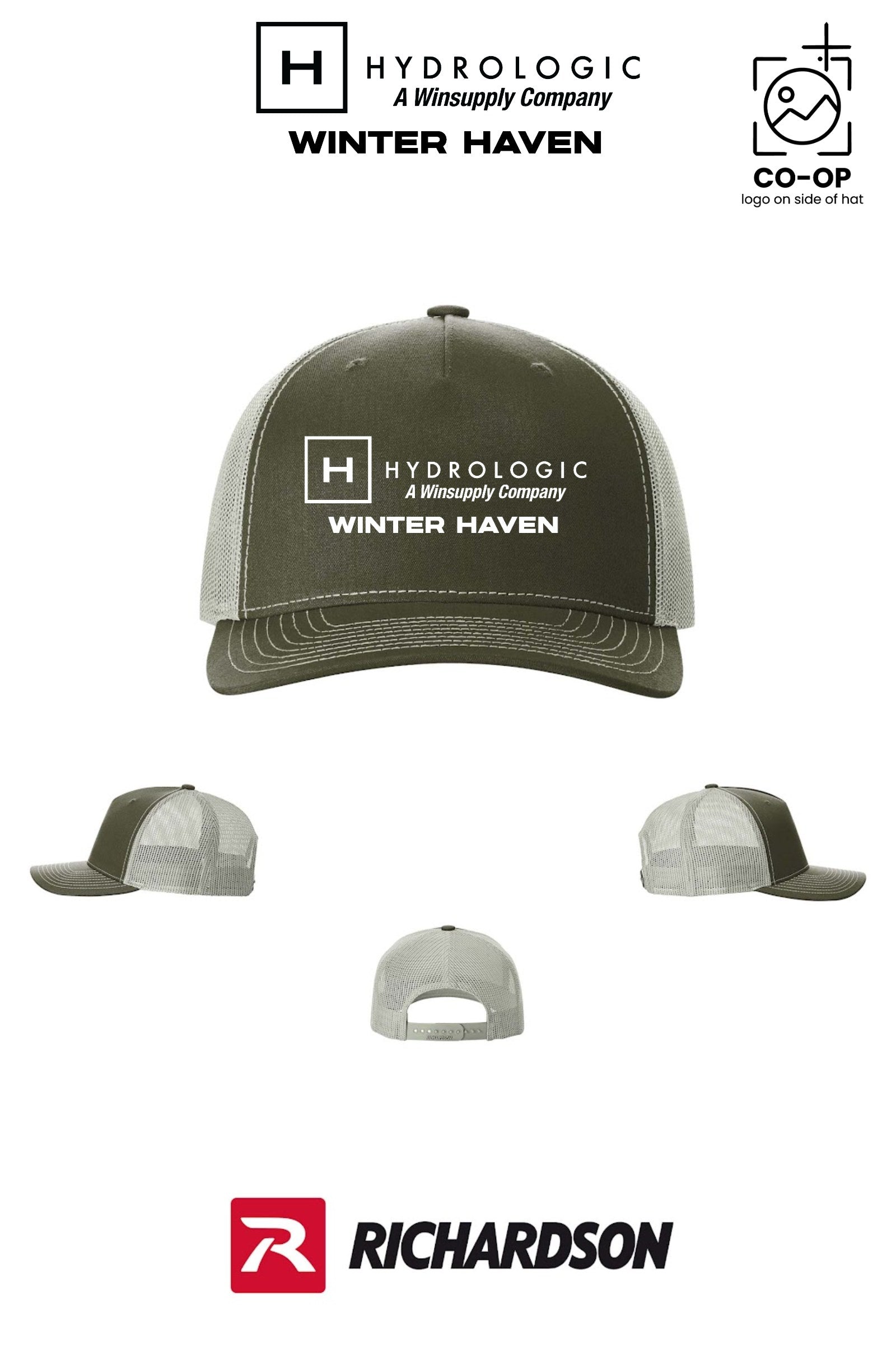 Richardson 112FP Five-Panel Trucker - Winsupply of Winter Haven
