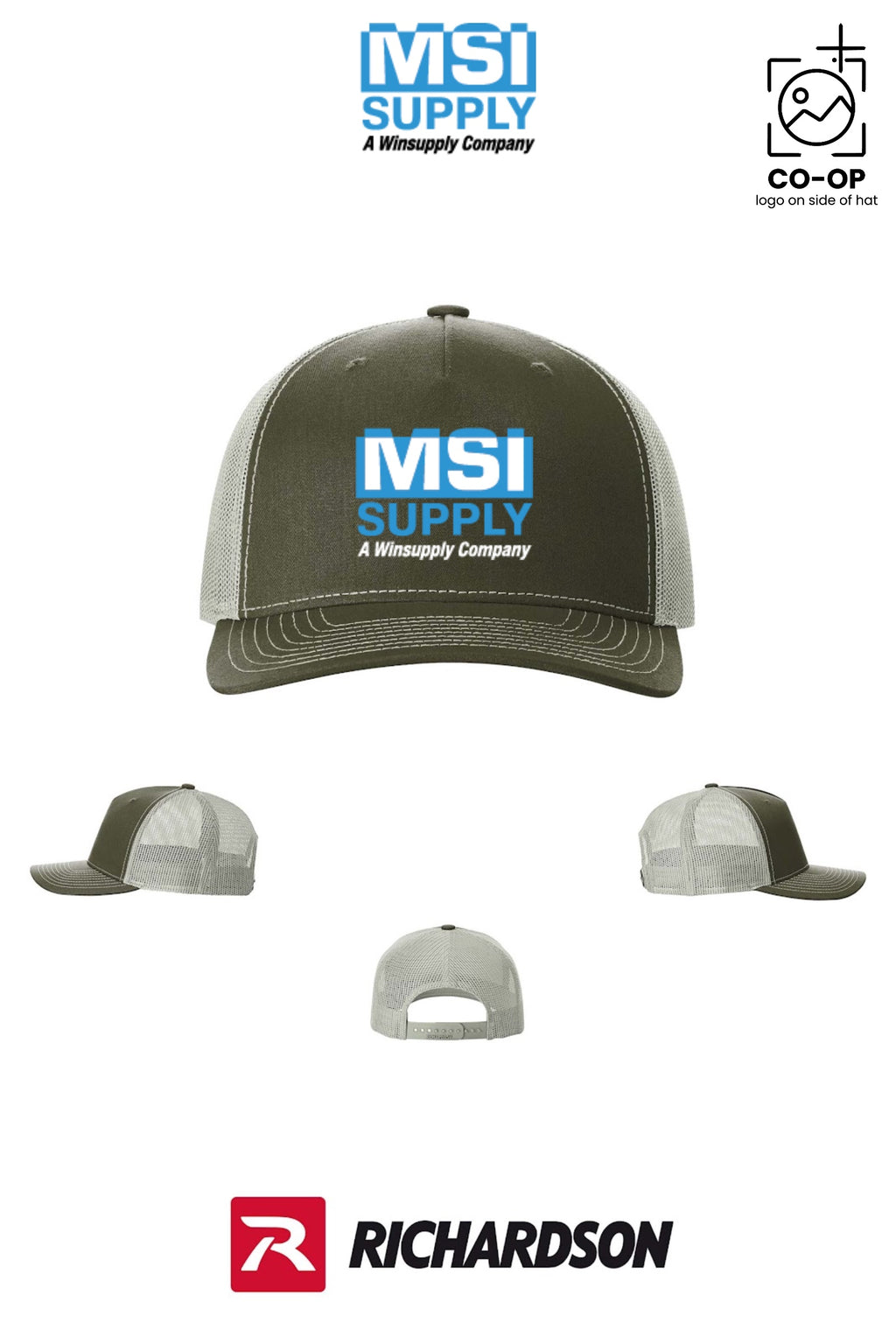 Richardson 112FP Five-Panel Trucker - MSI Supply Houston