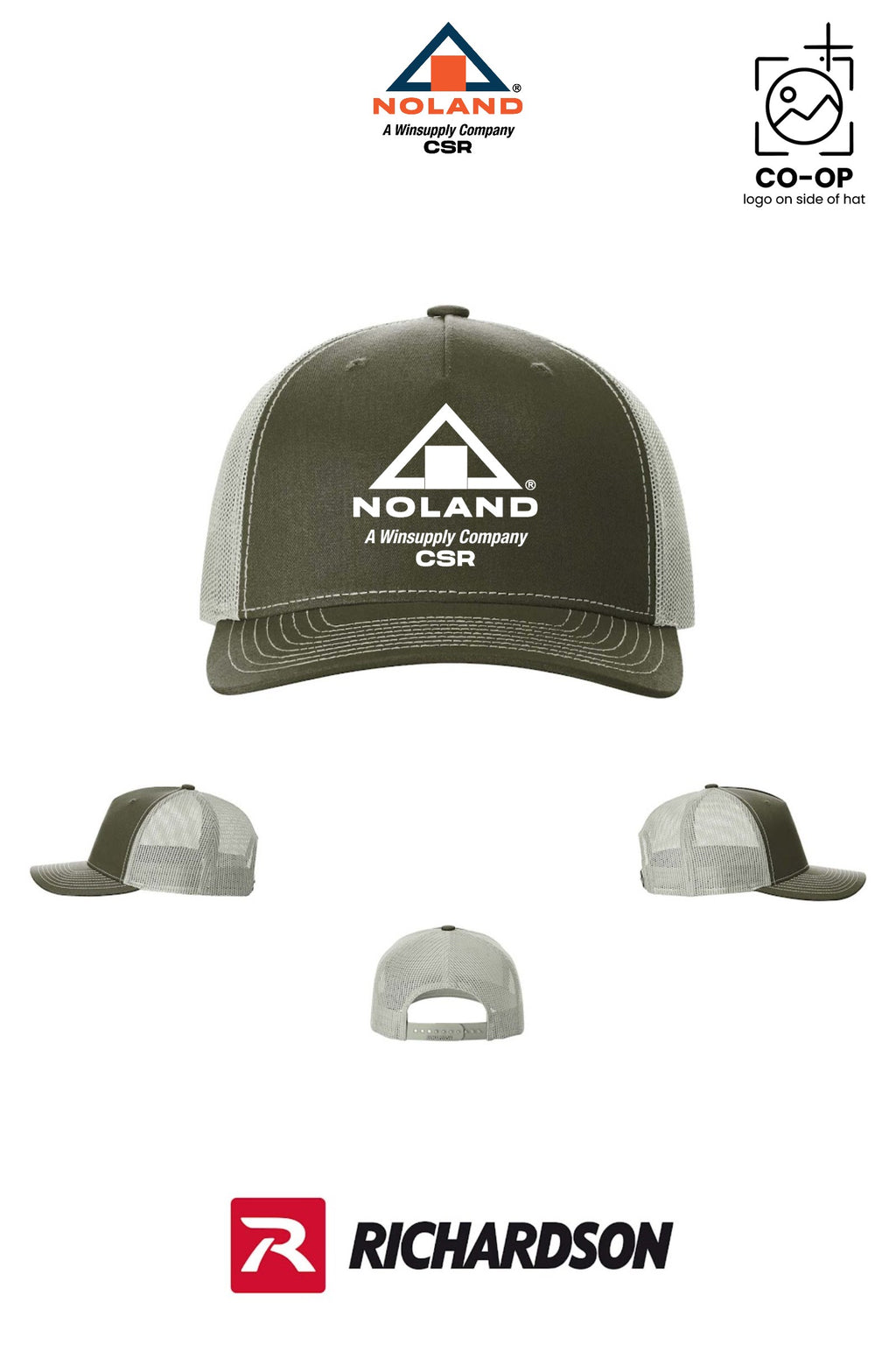 Richardson 112FP Five-Panel Trucker - Noland CSR