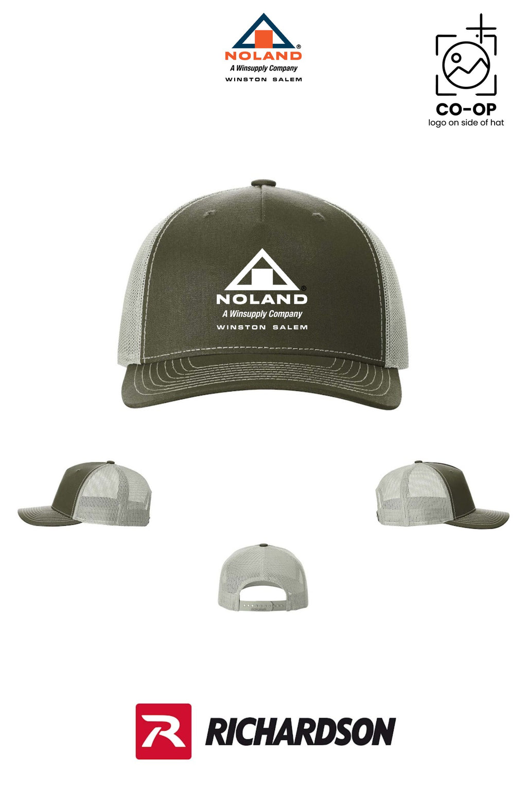 Richardson 112FP Five-Panel Trucker - Winston Salem Noland
