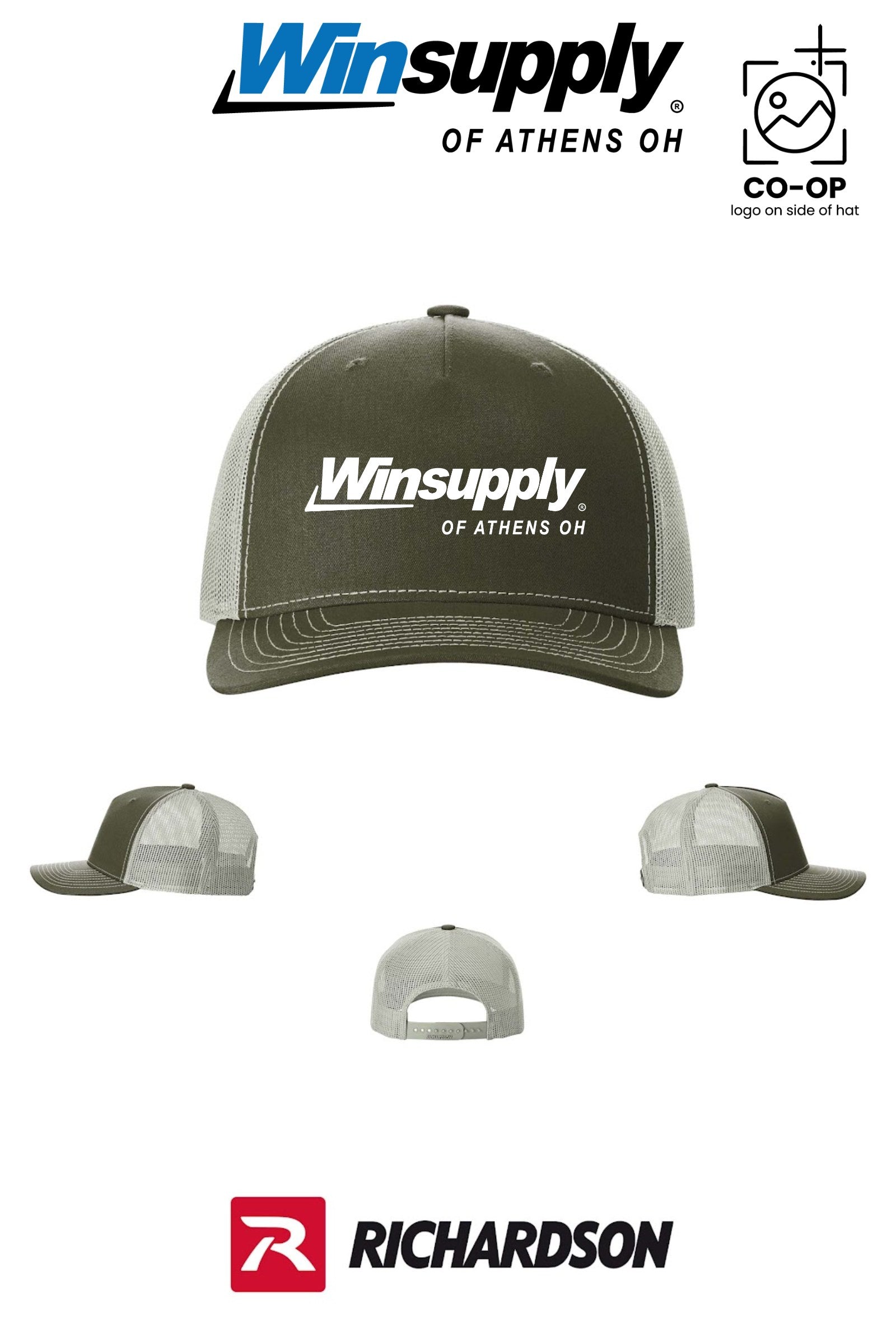 Richardson 112FP Five-Panel Trucker - Winsupply of Athens OH