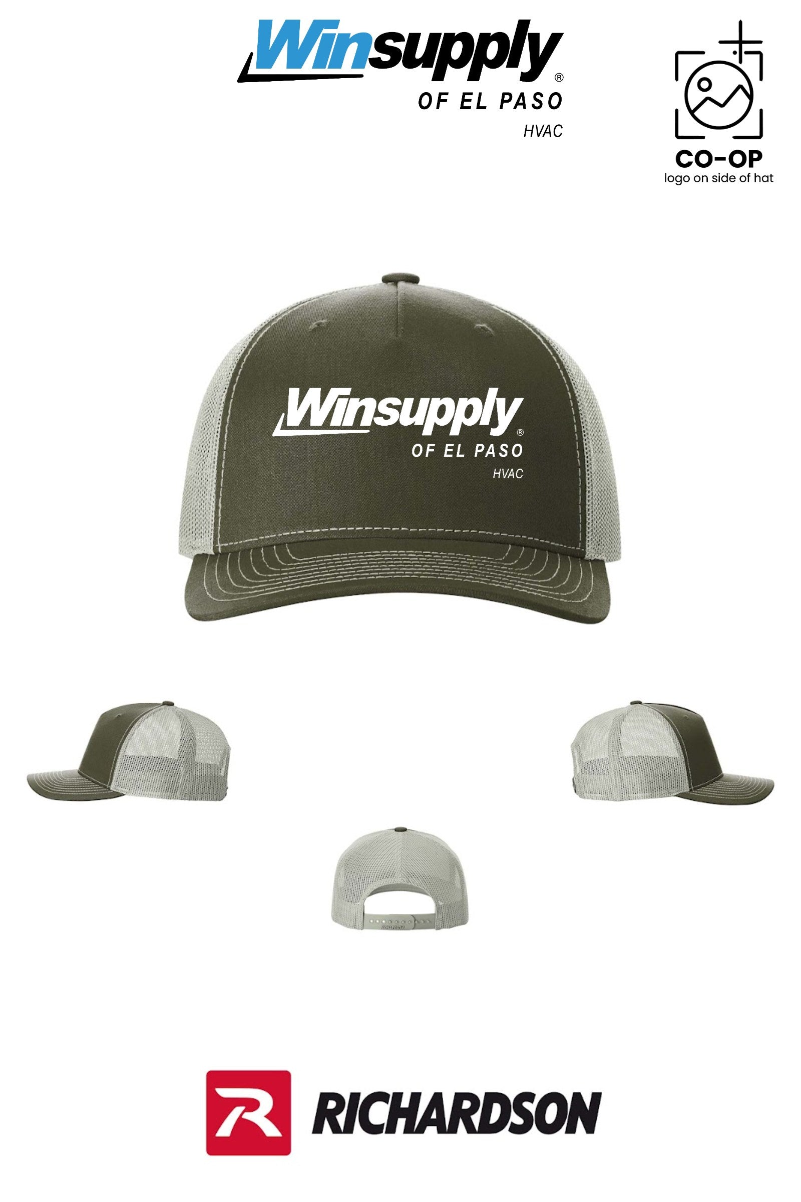 Richardson 112FP Five-Panel Trucker - Winsupply of El Paso