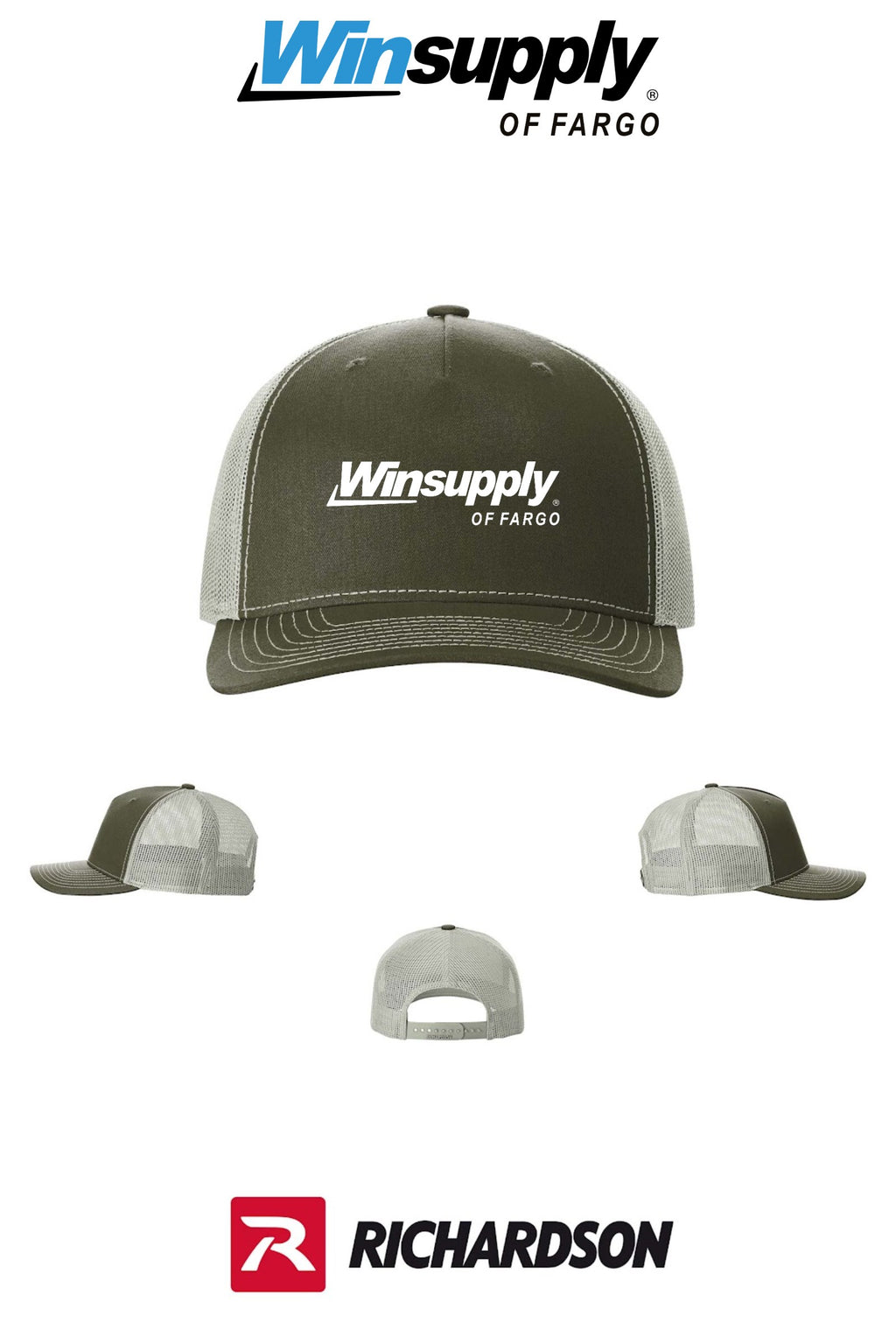 Richardson 112FP Five-Panel Trucker - Winsupply of Fargo