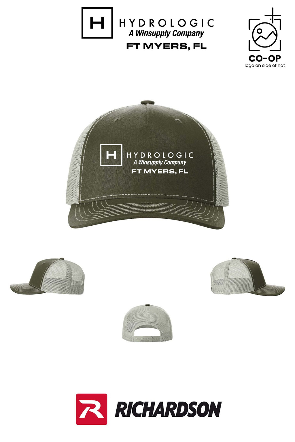 Richardson 112FP Five-Panel Trucker - Winsupply Ft Myers FL Co.
