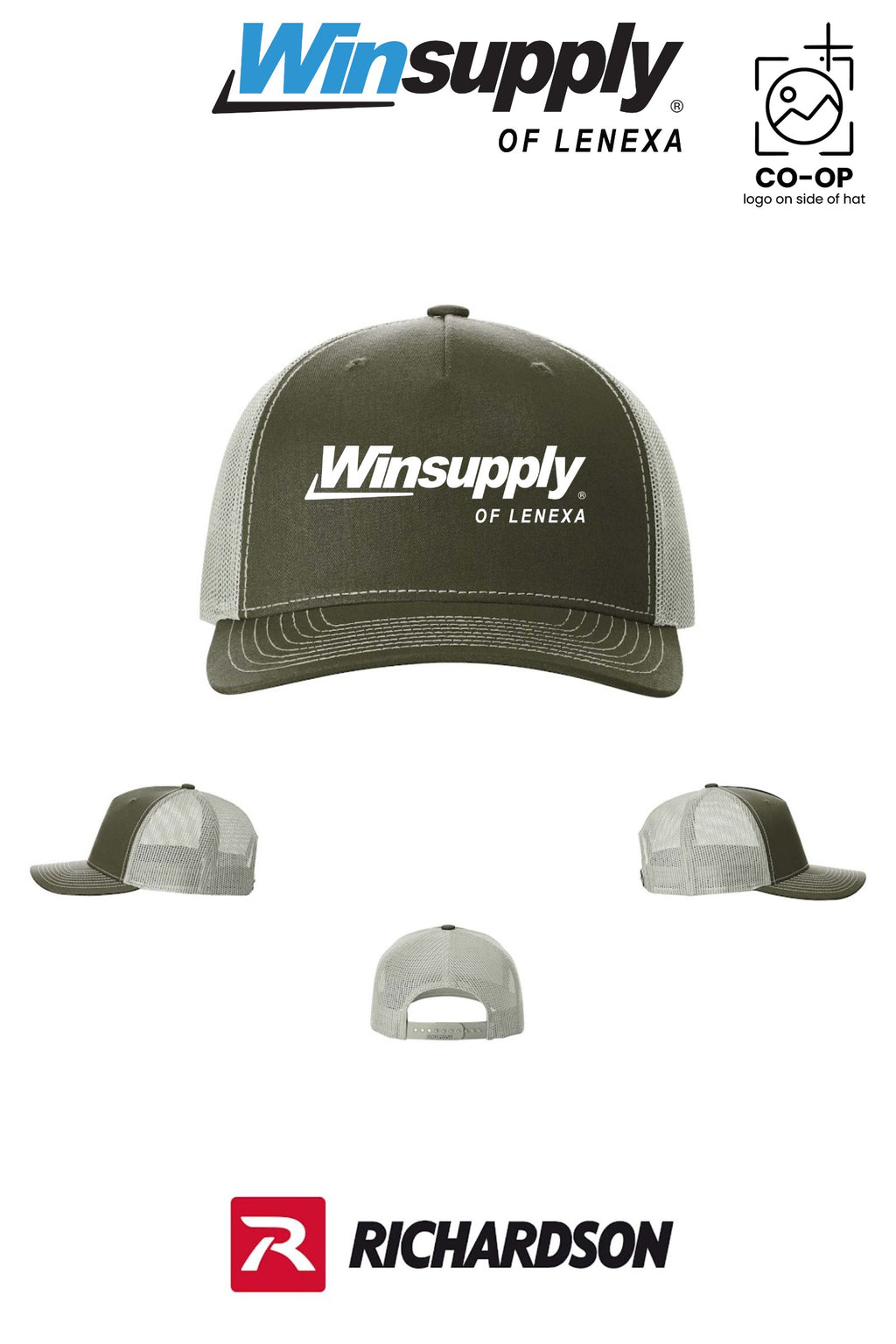 Richardson 112FP Five-Panel Trucker - Winsupply of Lenexa