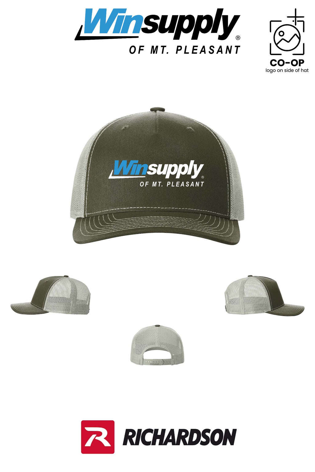 Richardson 112FP Five-Panel Trucker - Winsupply of Mt. Pleasant