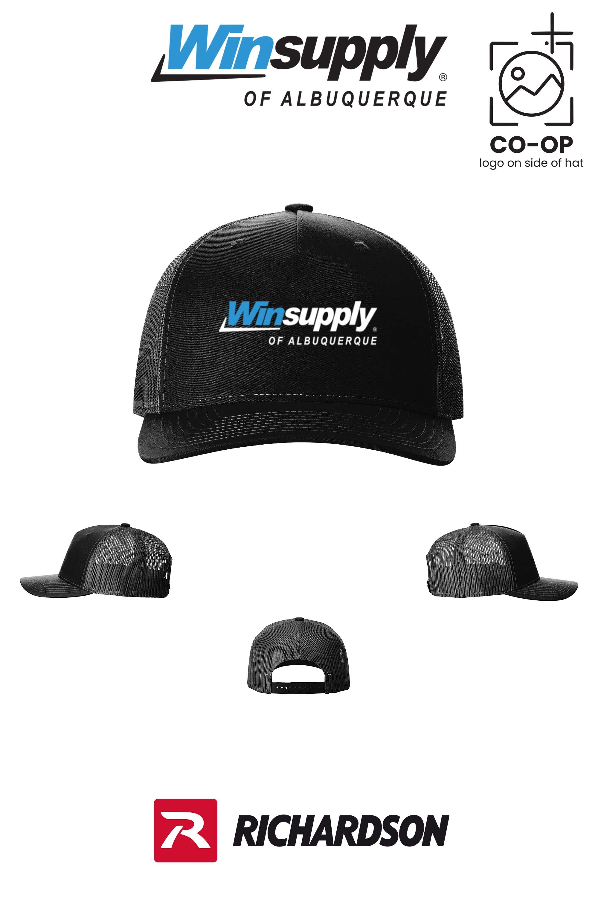 Richardson 112FP Five-Panel Trucker - Winsupply of Albuquerque