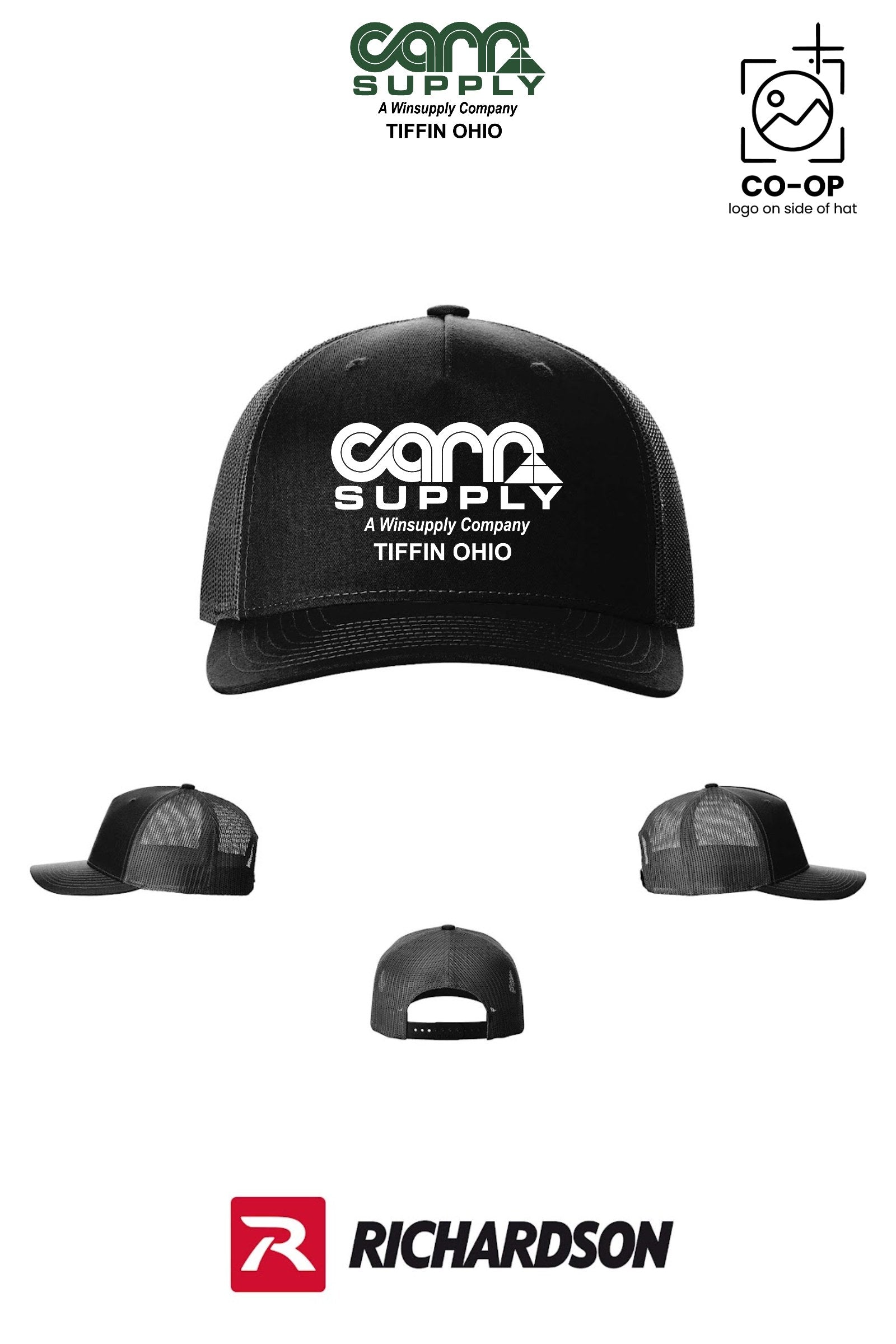 Richardson 112FP Five-Panel Trucker - Carr Supply - Tiffin