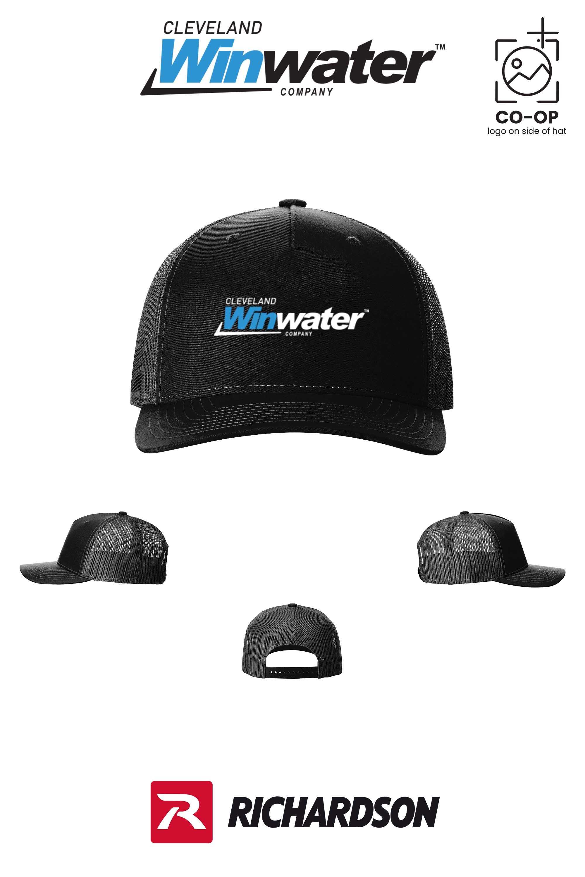 Richardson 112FP Five-Panel Trucker - Winwater of Cleveland