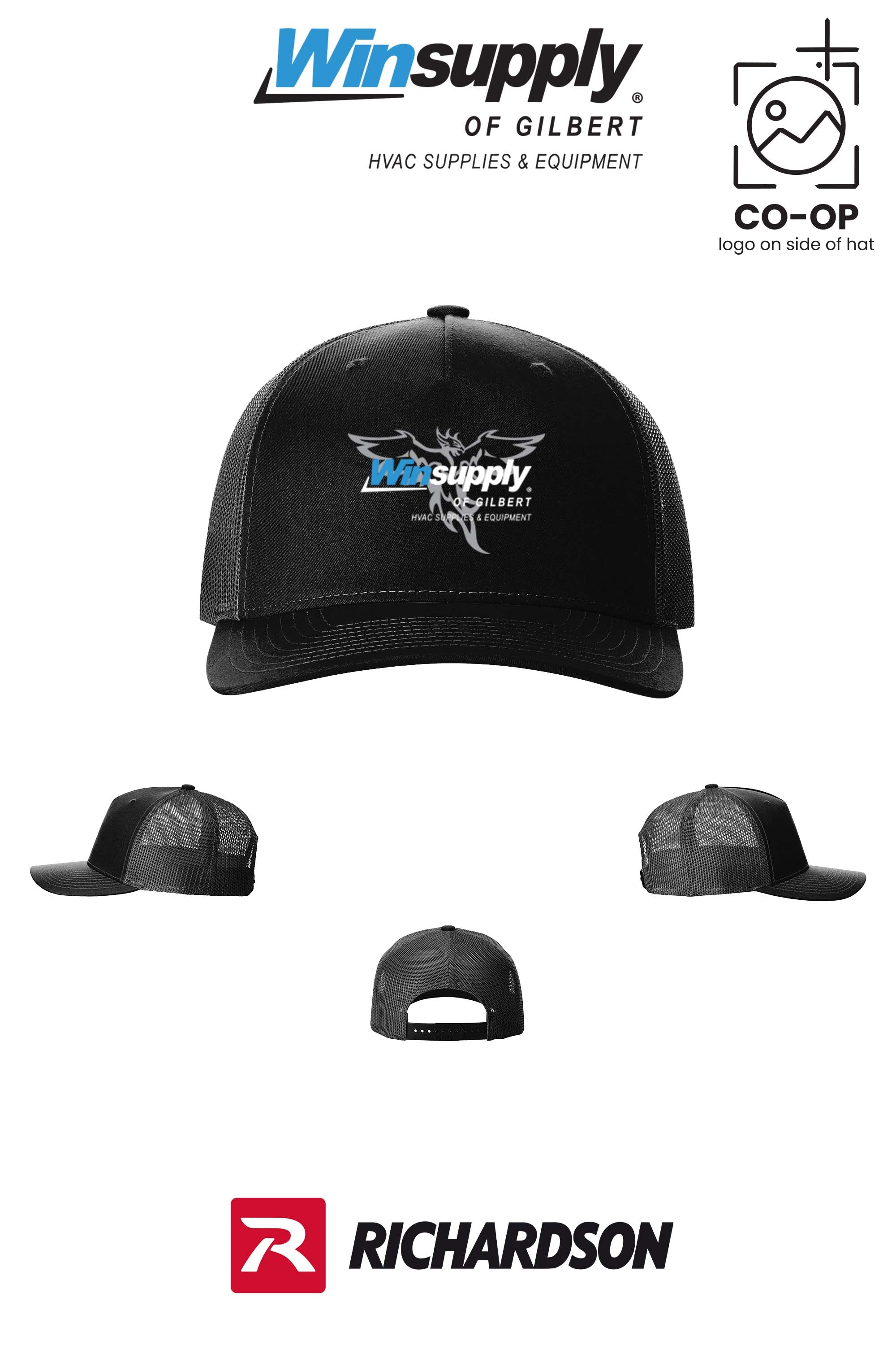 Richardson 112FP Five-Panel Trucker - Winsupply of Gilbert