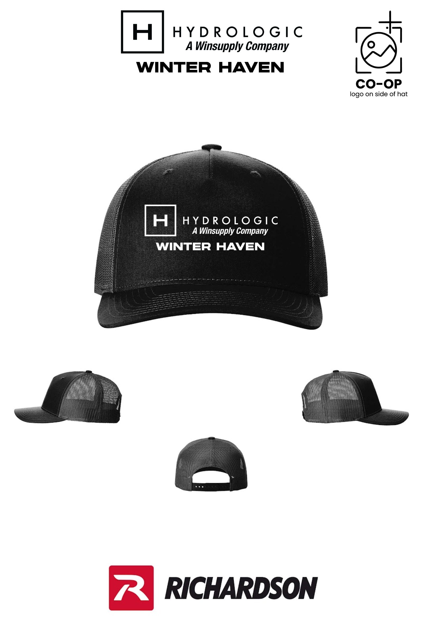 Richardson 112FP Five-Panel Trucker - Winsupply of Winter Haven