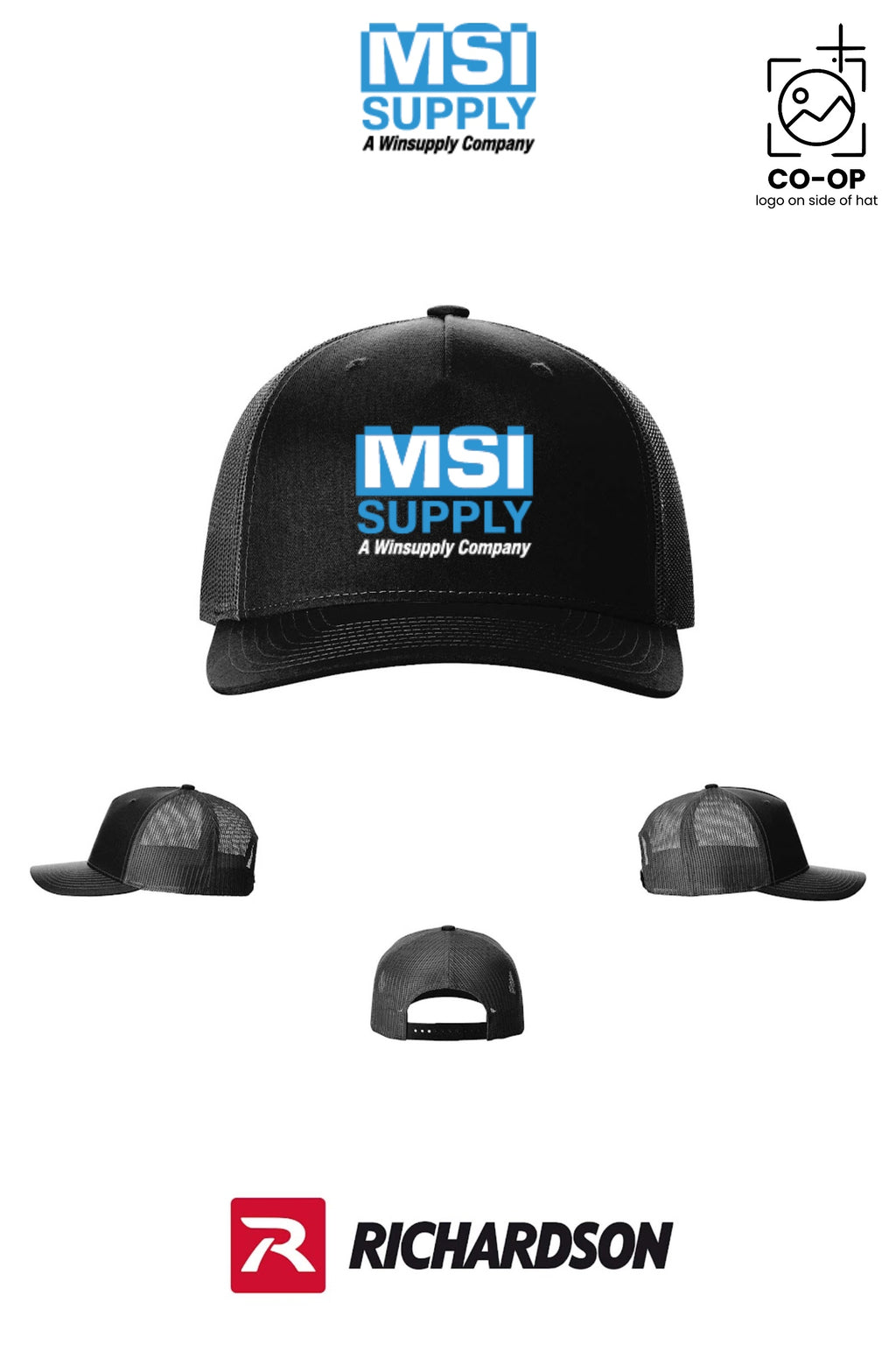 Richardson 112FP Five-Panel Trucker - MSI Supply Houston