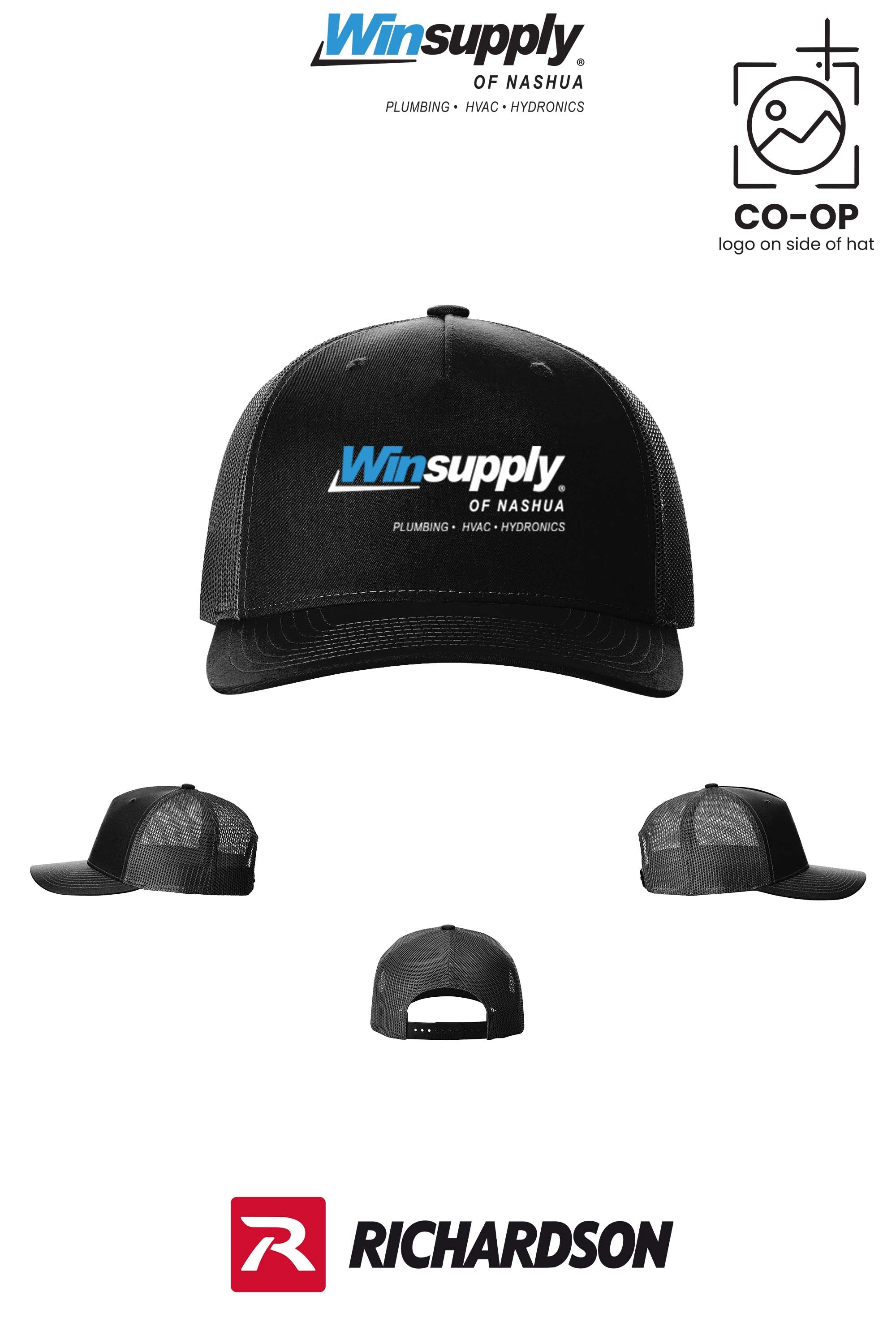 Richardson 112FP Five-Panel Trucker - Winsupply of Nashua