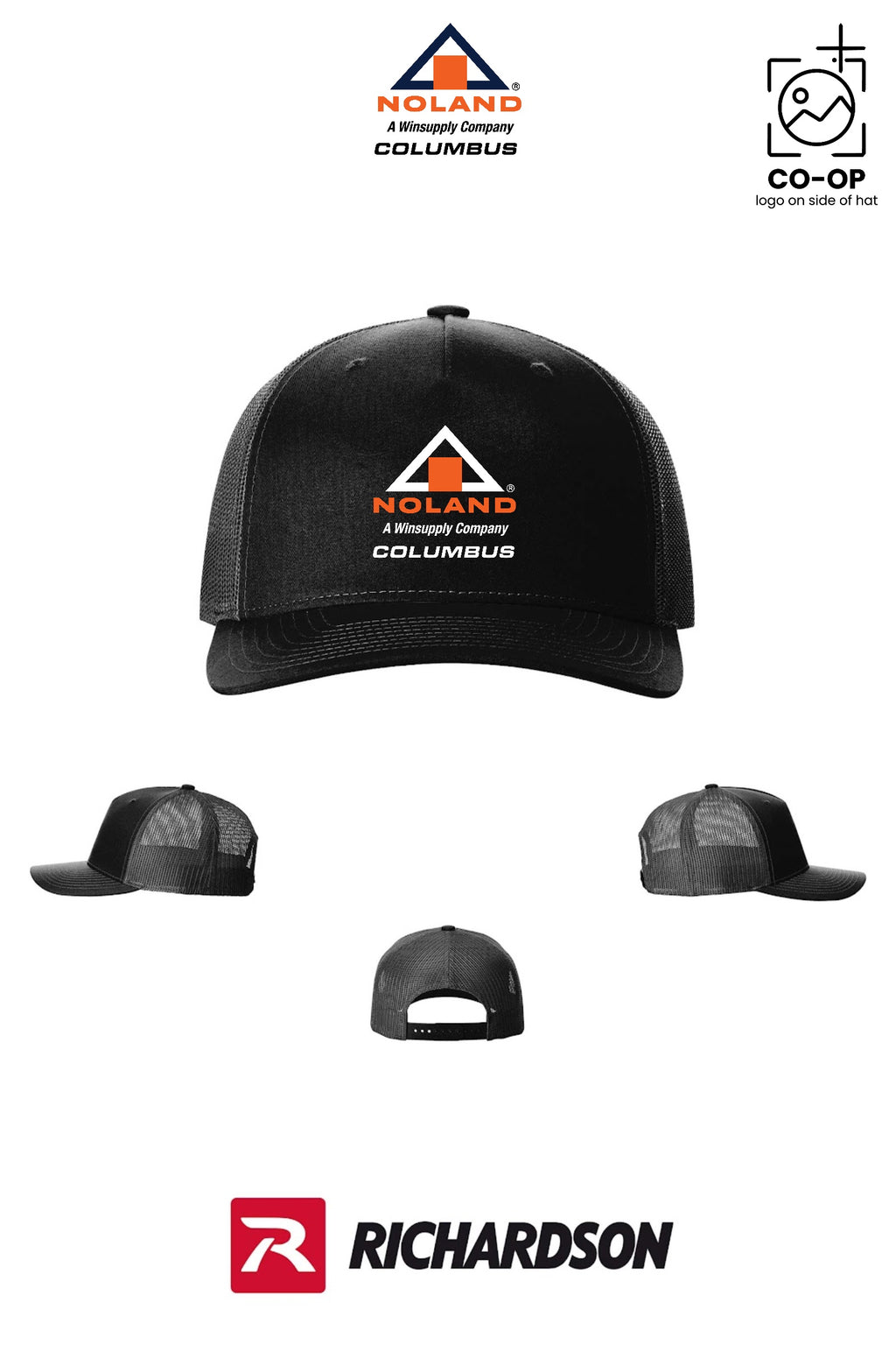 Richardson 112FP Five-Panel Trucker - Columbus Noland