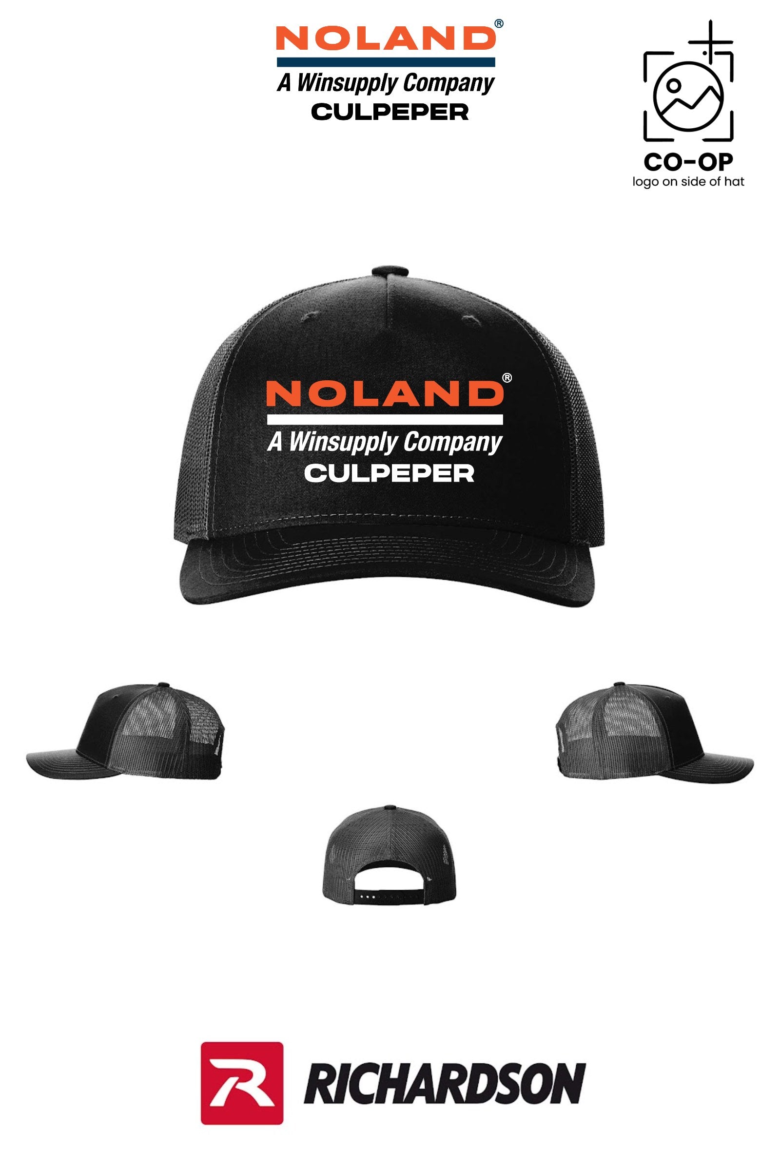 Richardson 112FP Five-Panel Trucker - Culpeper Noland