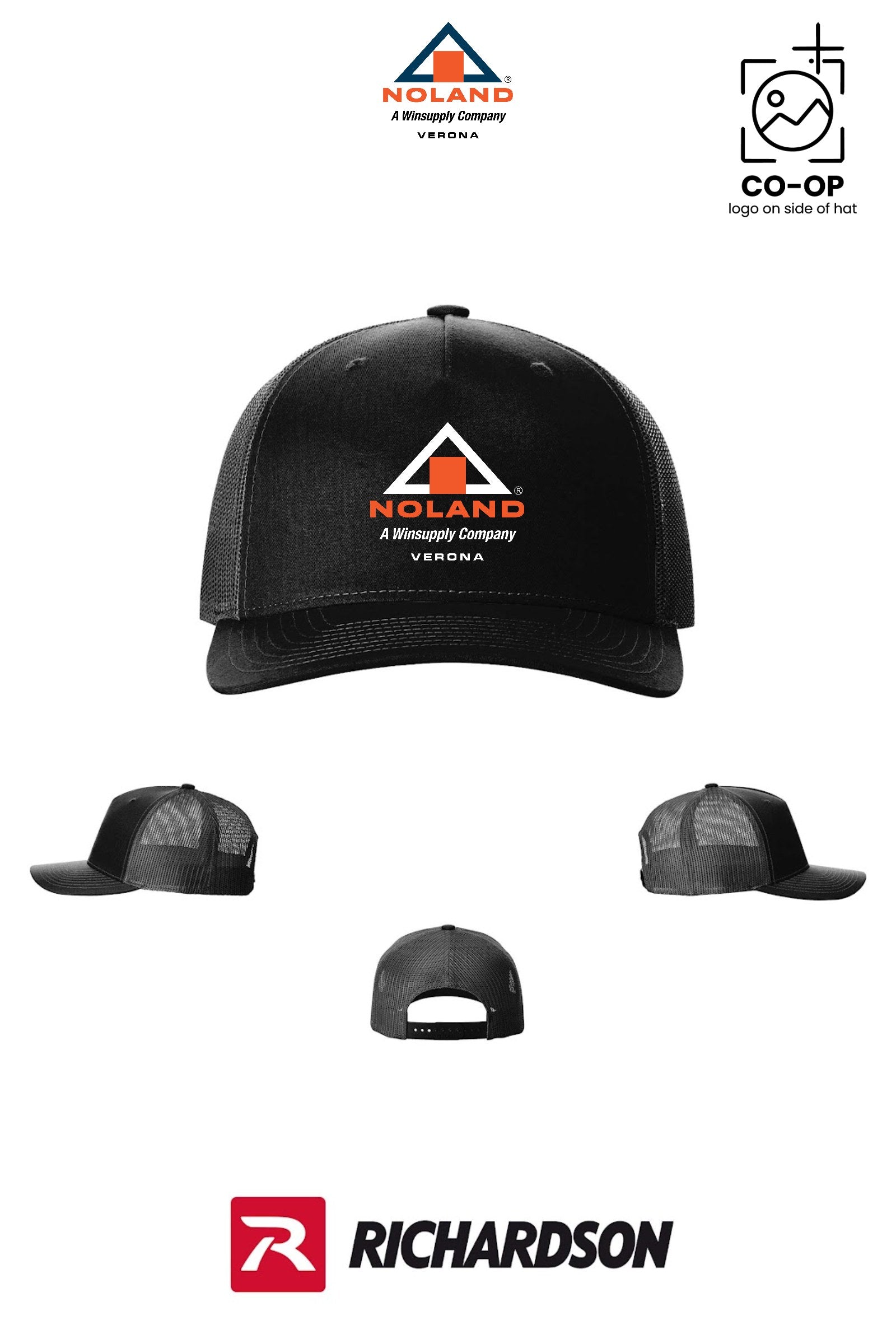 Richardson 112FP Five-Panel Trucker - Verona Noland