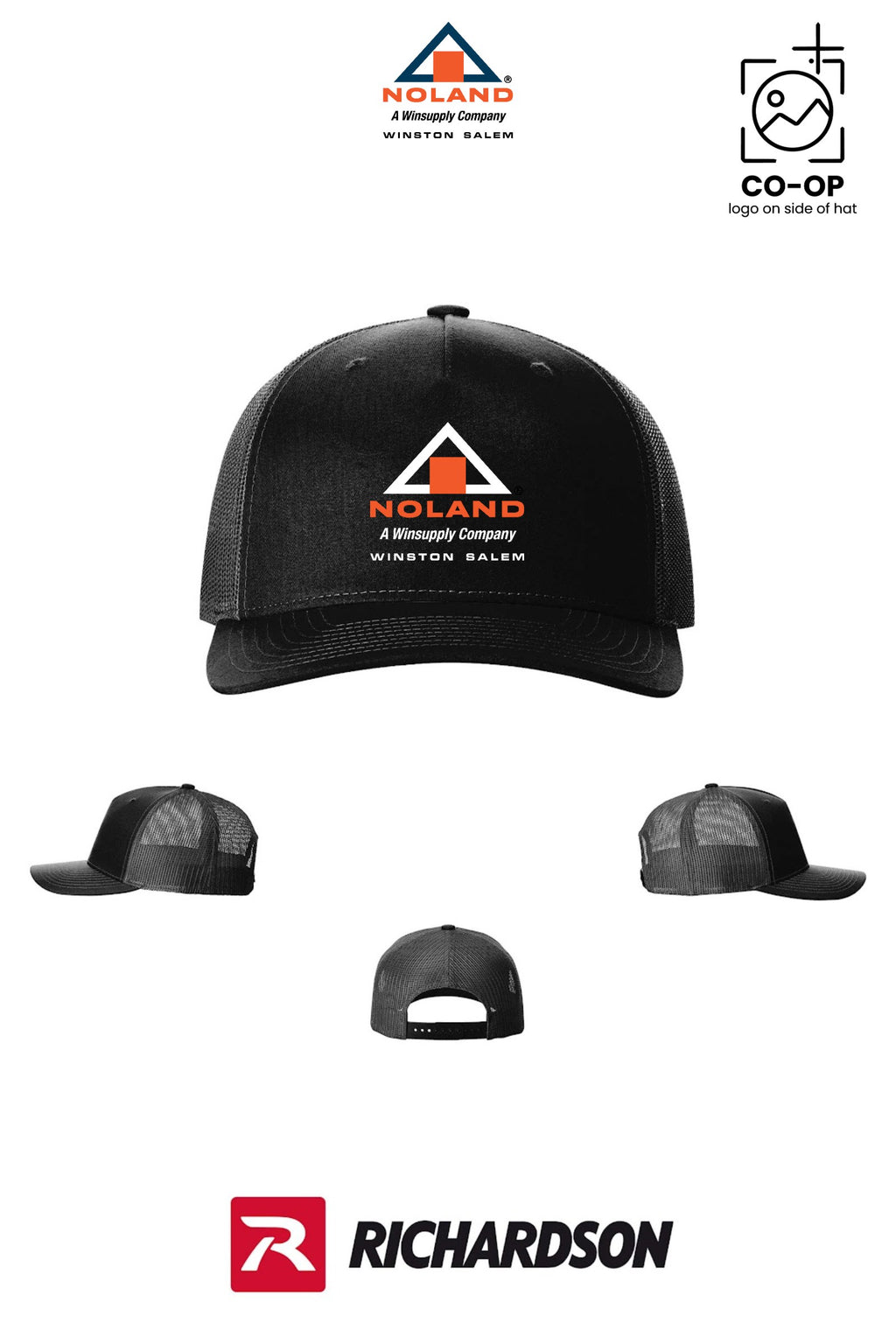 Richardson 112FP Five-Panel Trucker - Winston Salem Noland