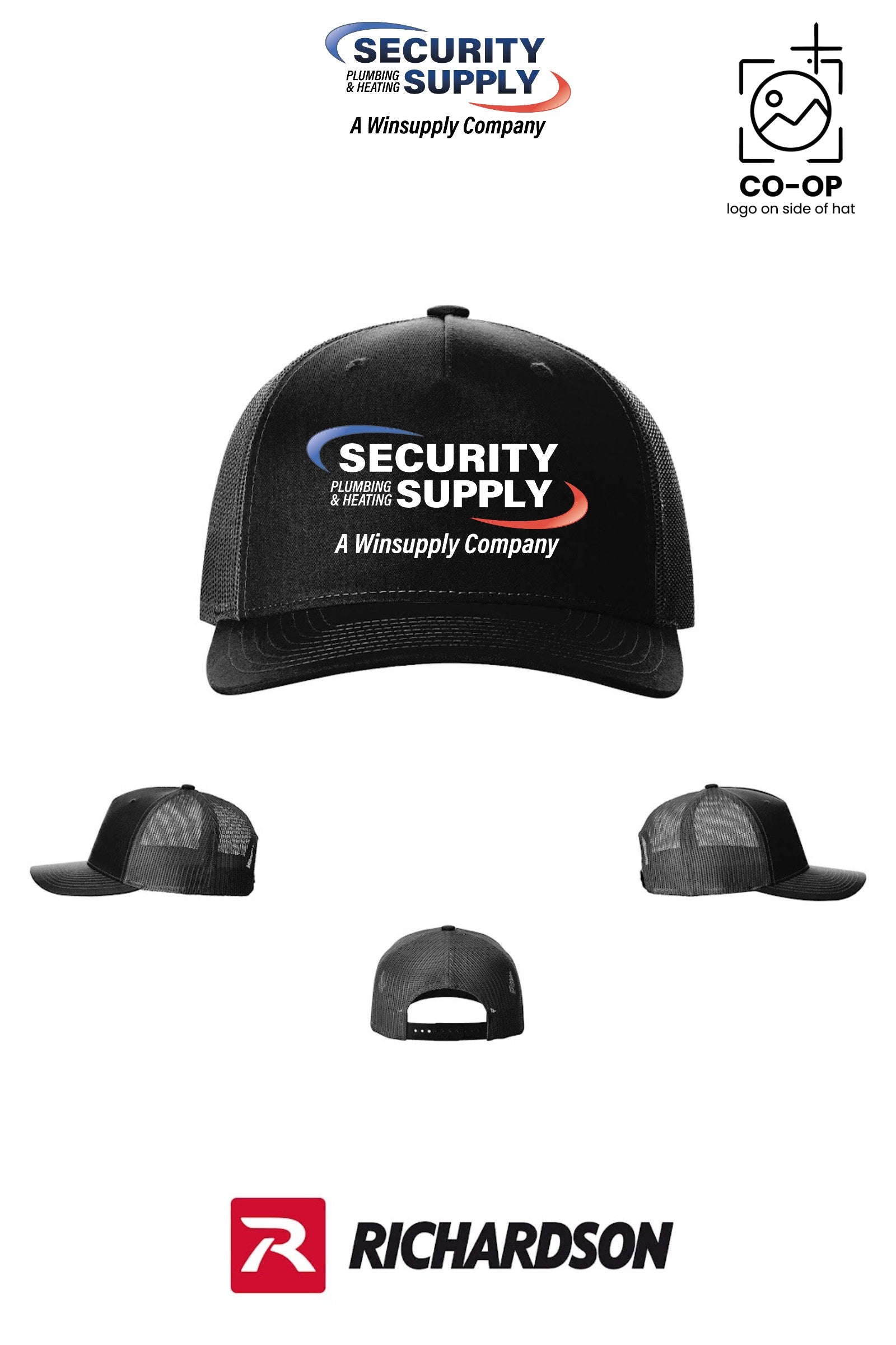Richardson 112FP Five-Panel Trucker - SPHS Watertown