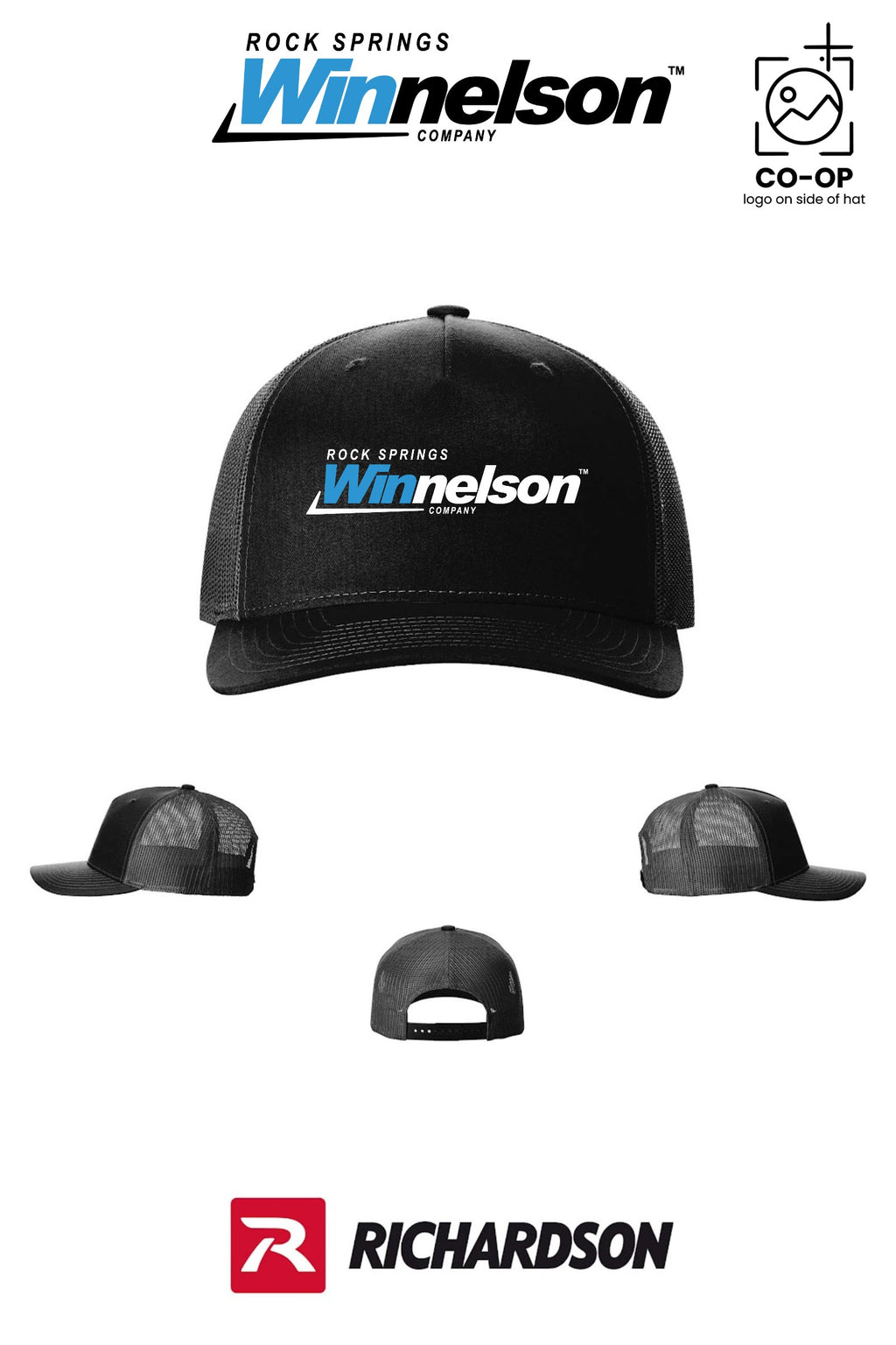 Richardson 112FP Five-Panel Trucker - Rock Springs Winnelson