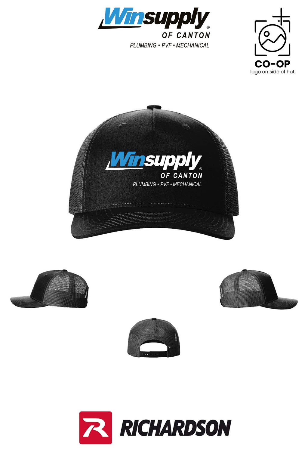 Richardson 112FP Five-Panel Trucker - Winsupply of Canton