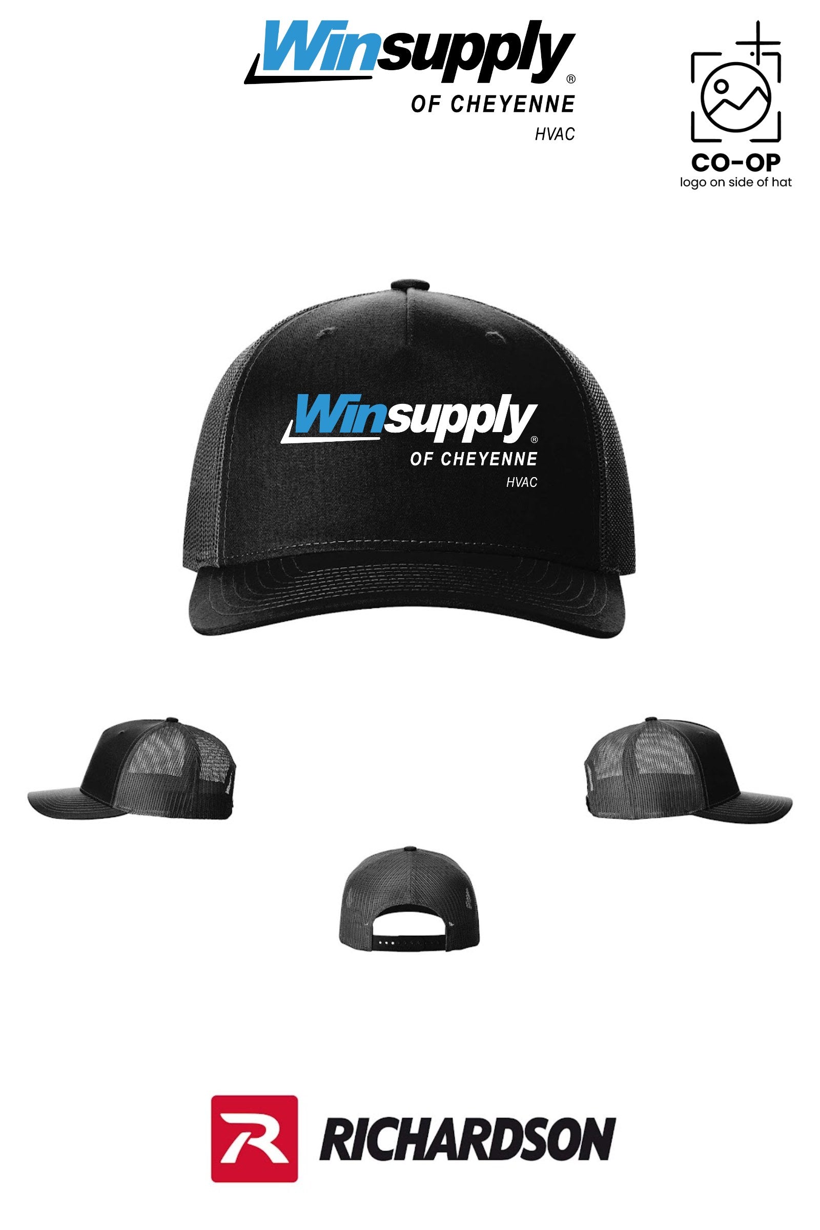 Richardson 112FP Five-Panel Trucker - Winsupply of Cheyenne