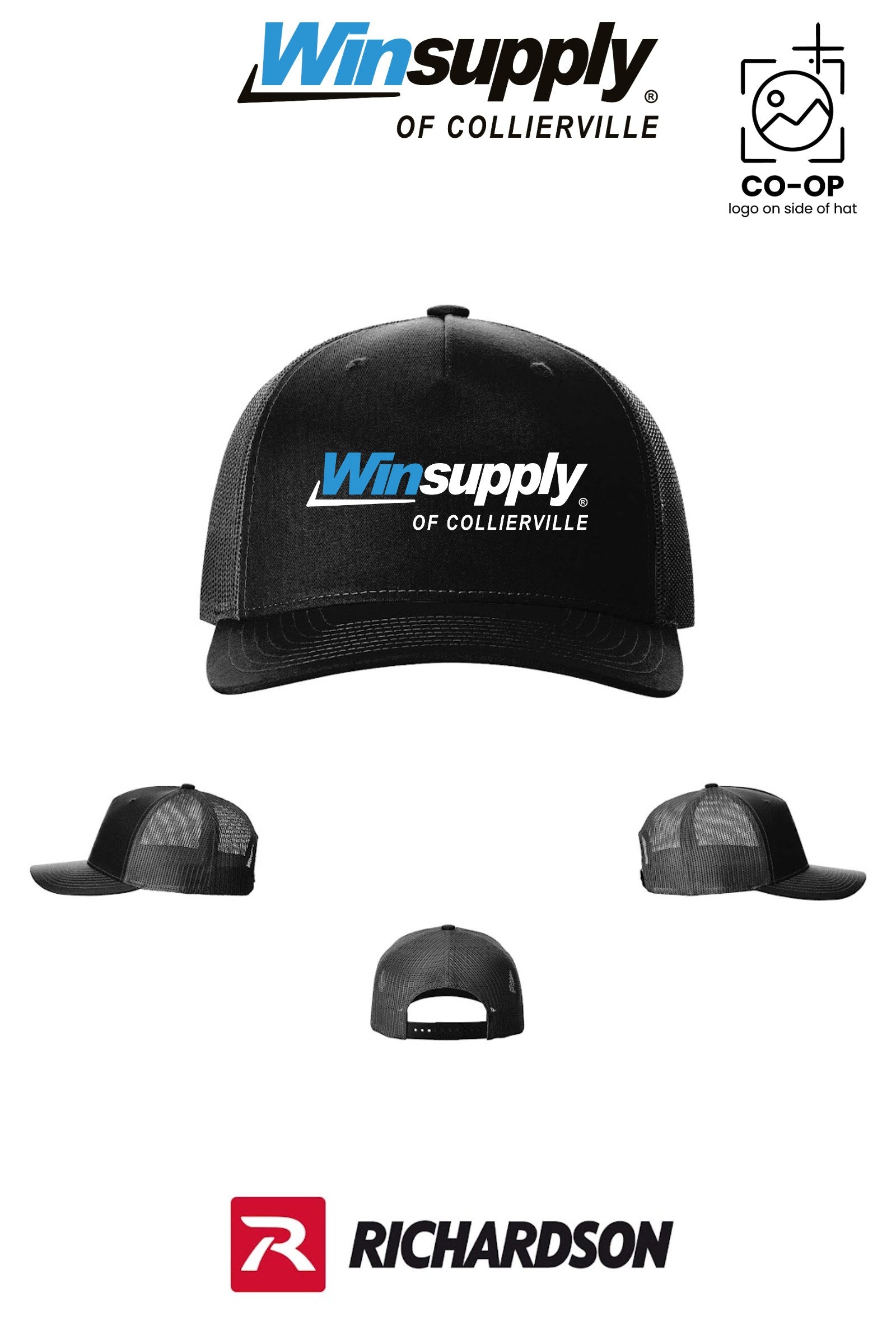 Richardson 112FP Five-Panel Trucker - Winston Salem Noland