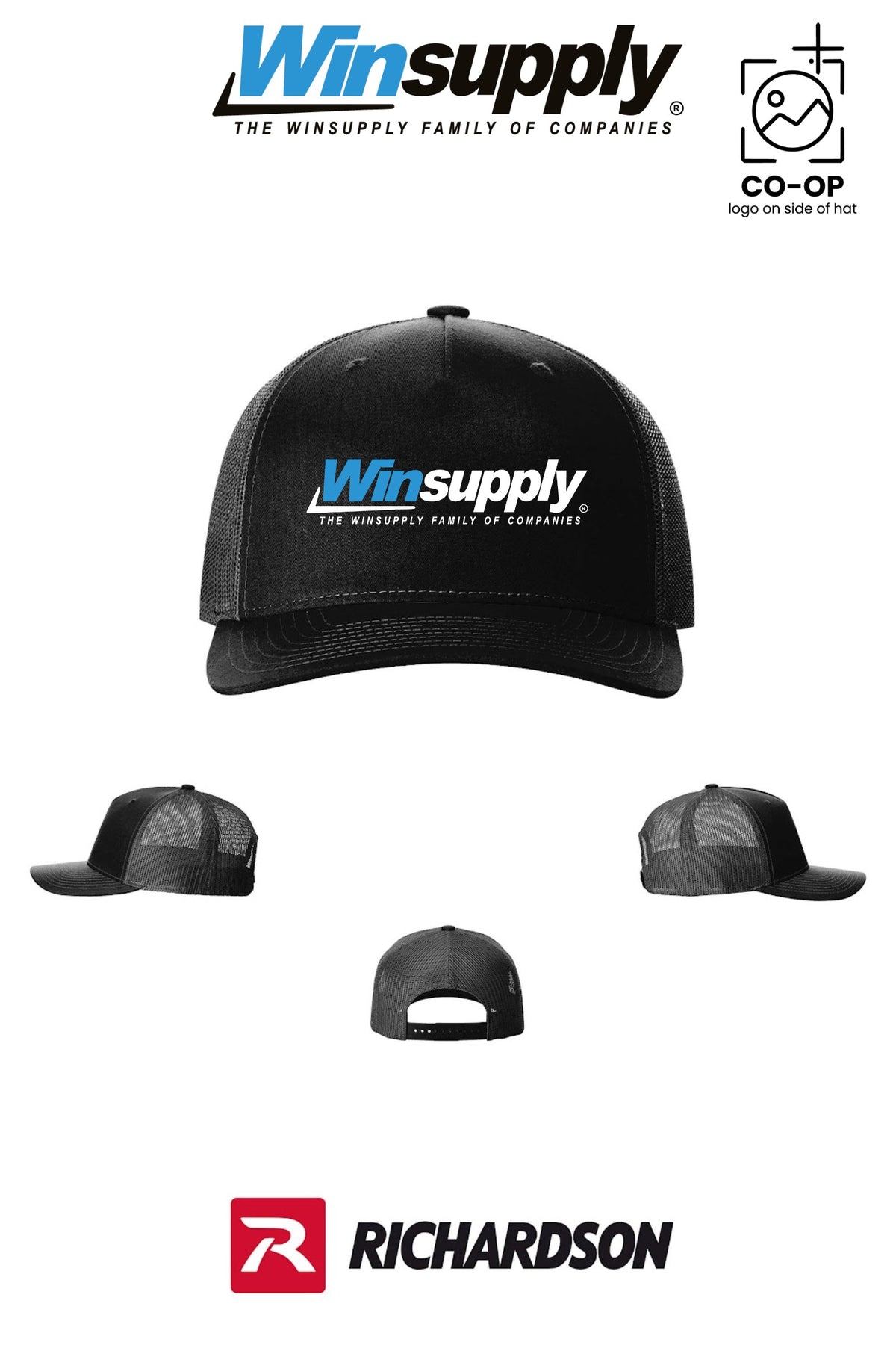 Richardson 112FP Five-Panel Trucker - Winsupply of Coraopolis