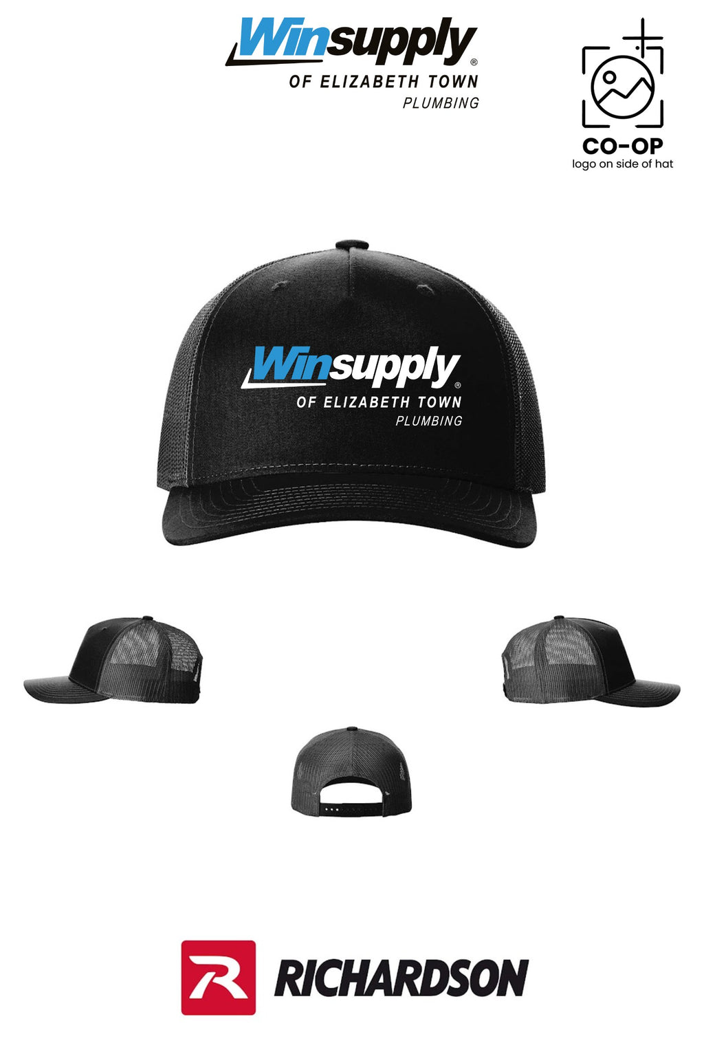 Richardson 112FP Five-Panel Trucker - Winsupply of Elizabethtown