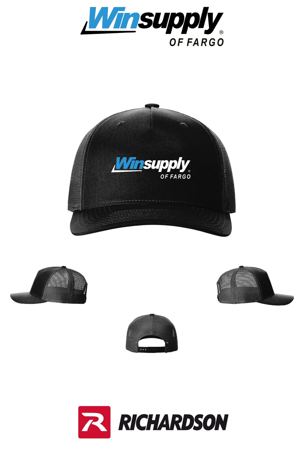 Richardson 112FP Five-Panel Trucker - Winsupply of Fargo