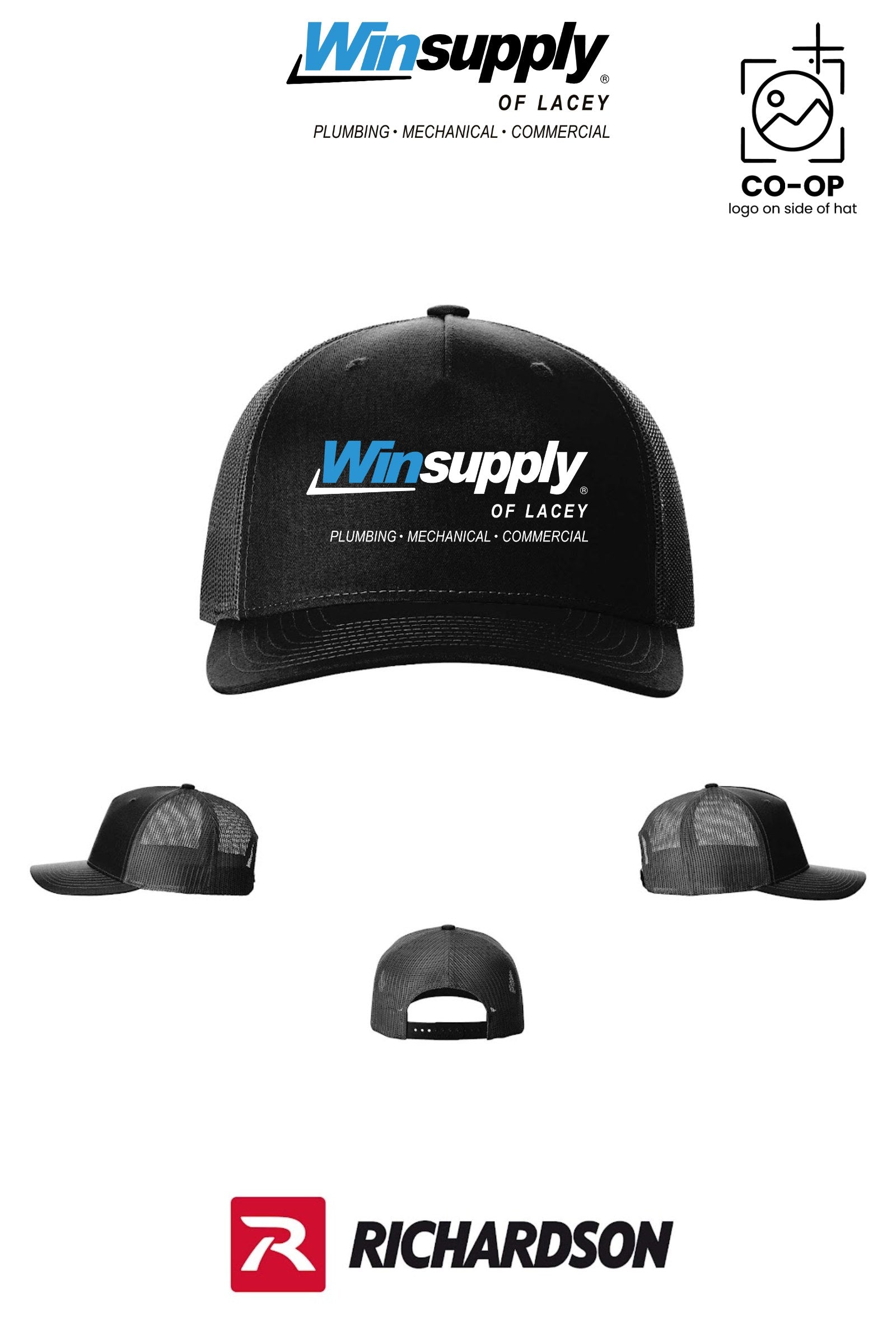 Richardson 112FP Five-Panel Trucker - Winsupply of Lacey
