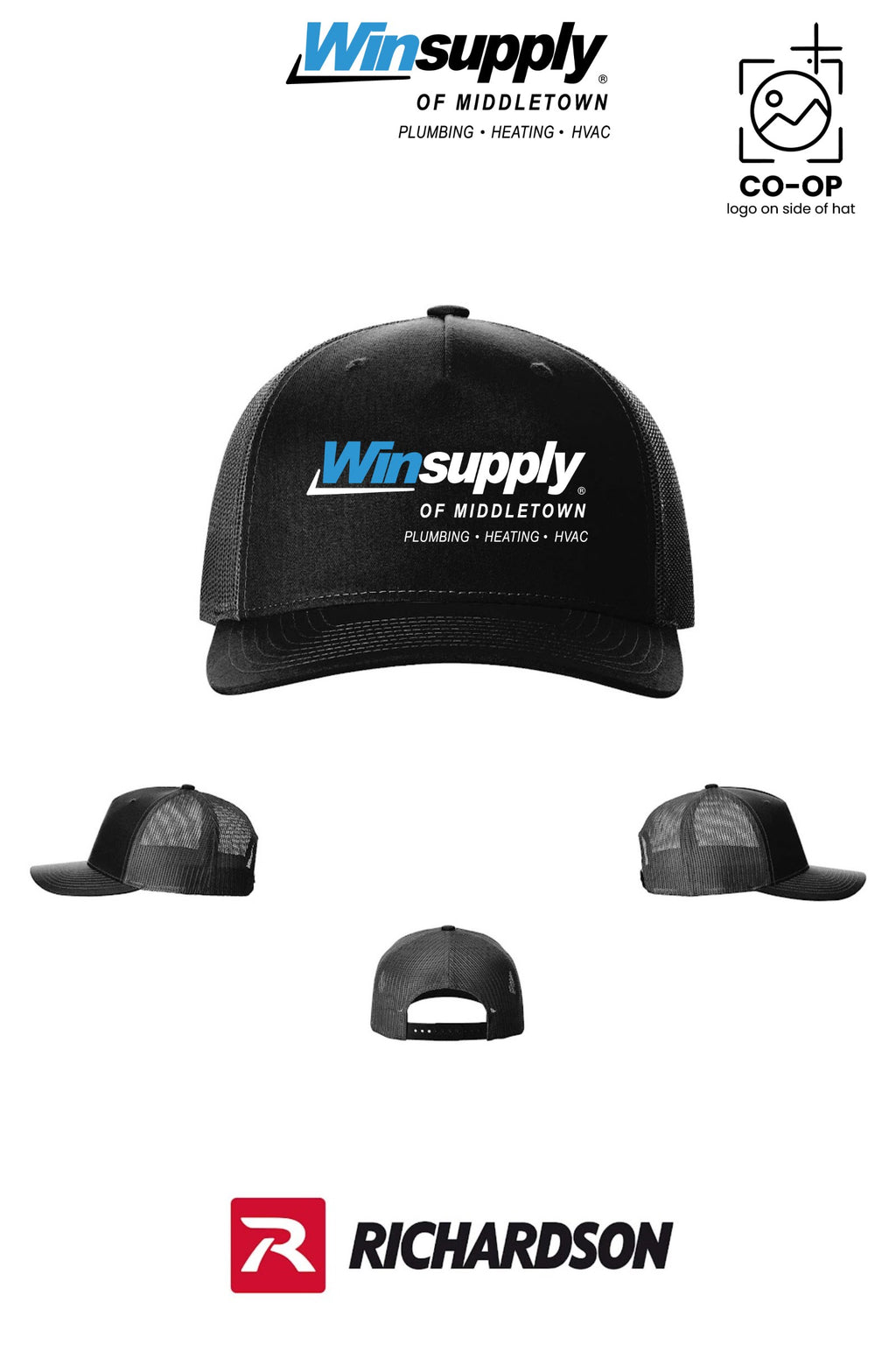 Richardson 112FP Five-Panel Trucker - Winsupply of Middletown