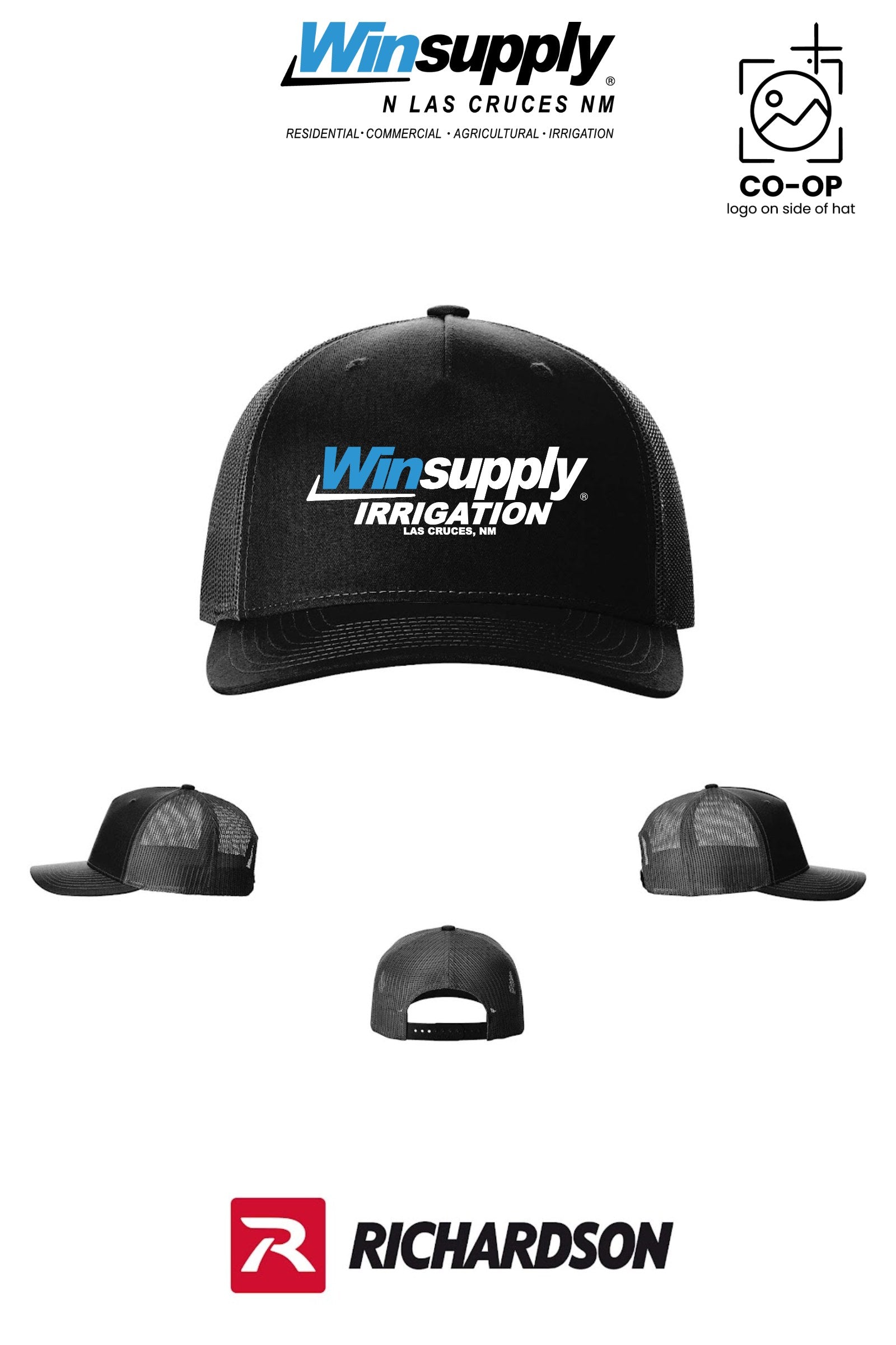 Richardson 112FP Five-Panel Trucker - Winsupply N Las Cruces NM