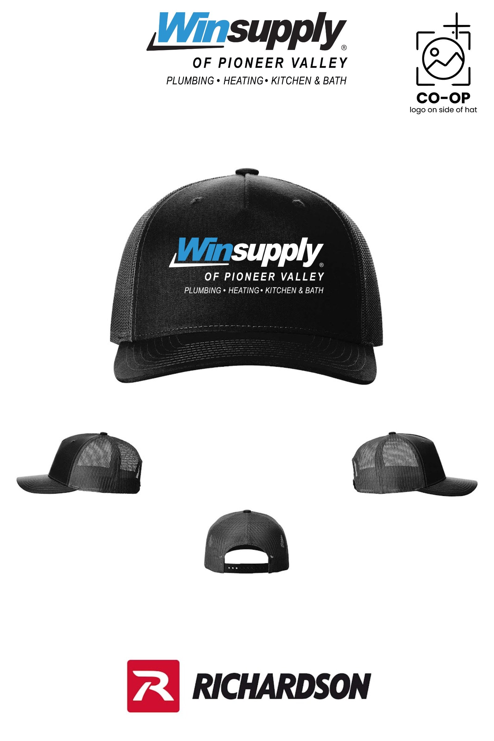 Richardson 112FP Five-Panel Trucker - Winsupply of Pioneer Valley