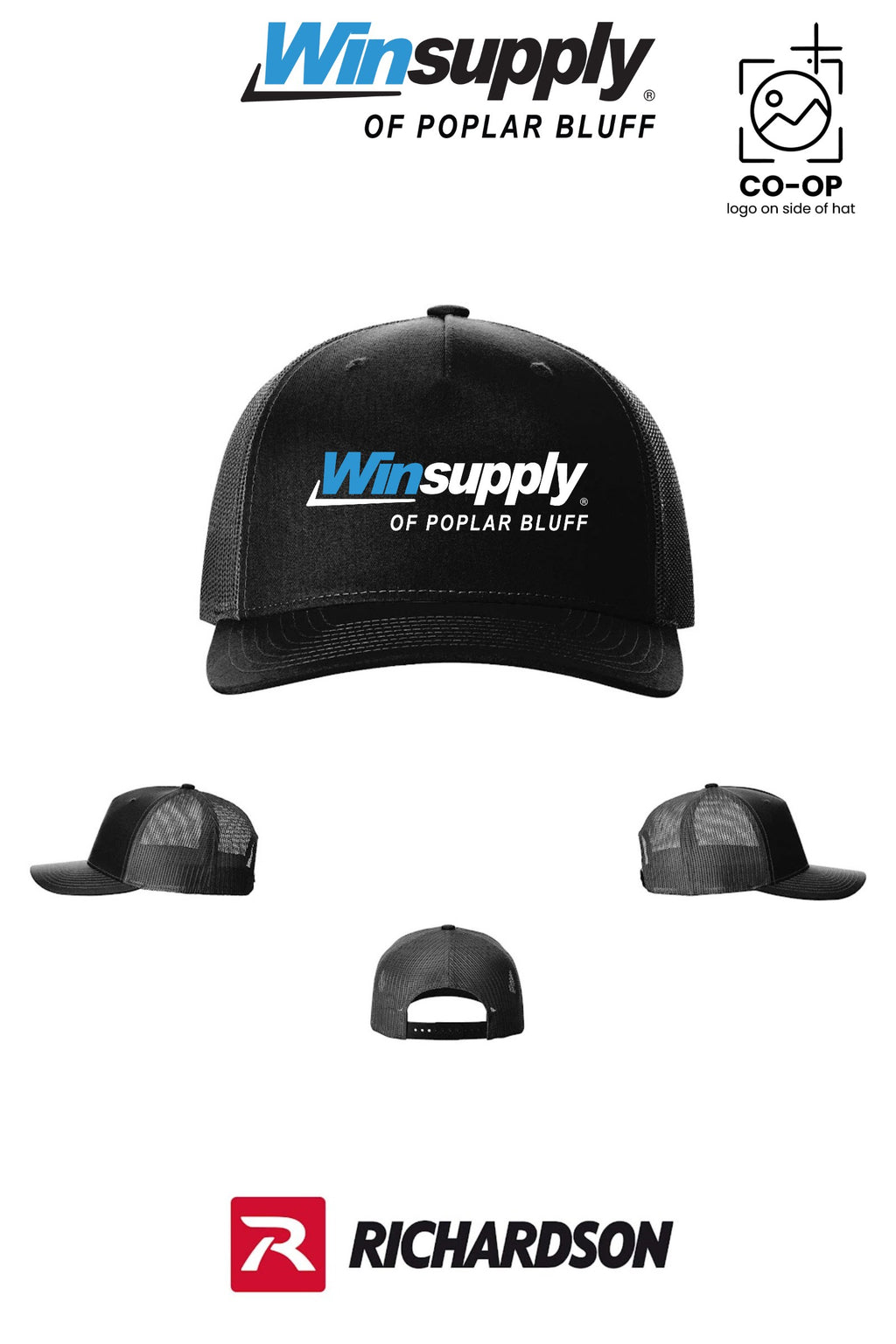 Richardson 112FP Five-Panel Trucker - Winsupply of Poplar Bluff