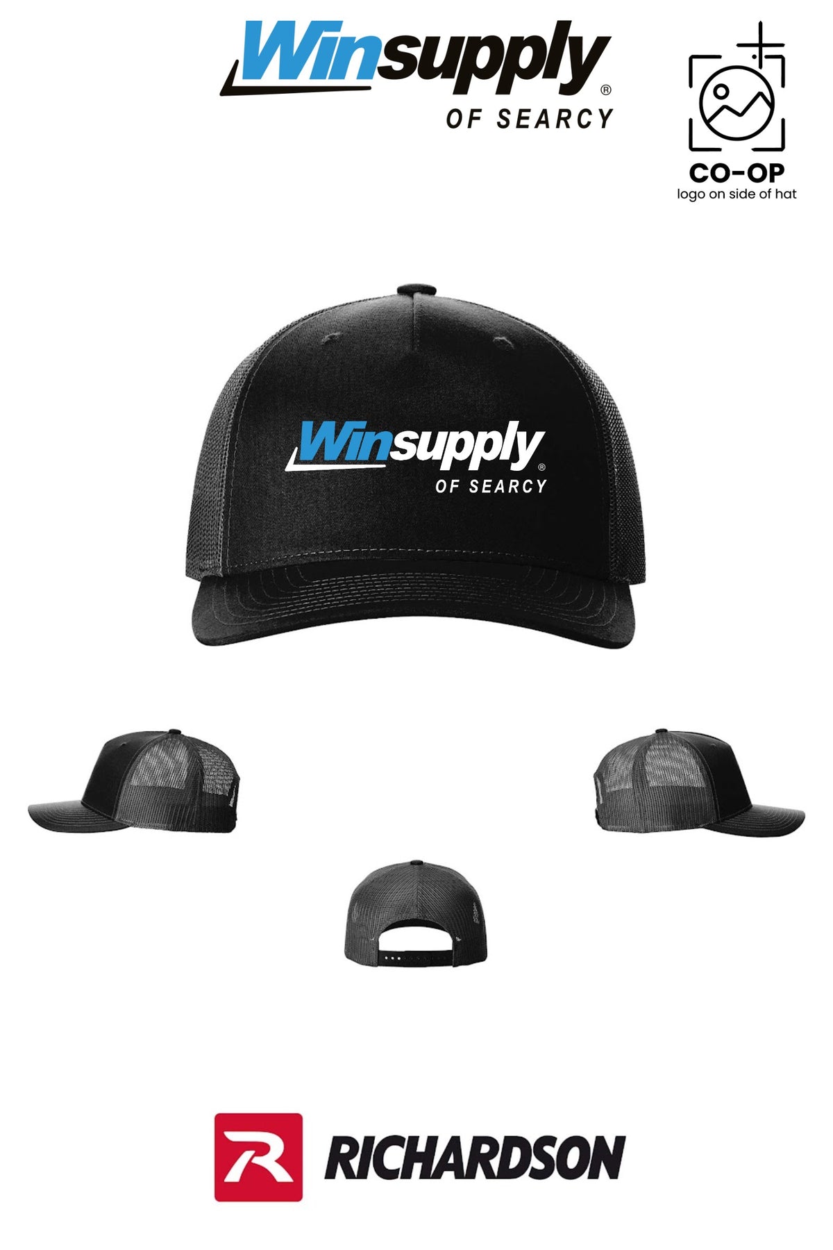 Richardson 112FP Five-Panel Trucker - Winsupply of Searcy