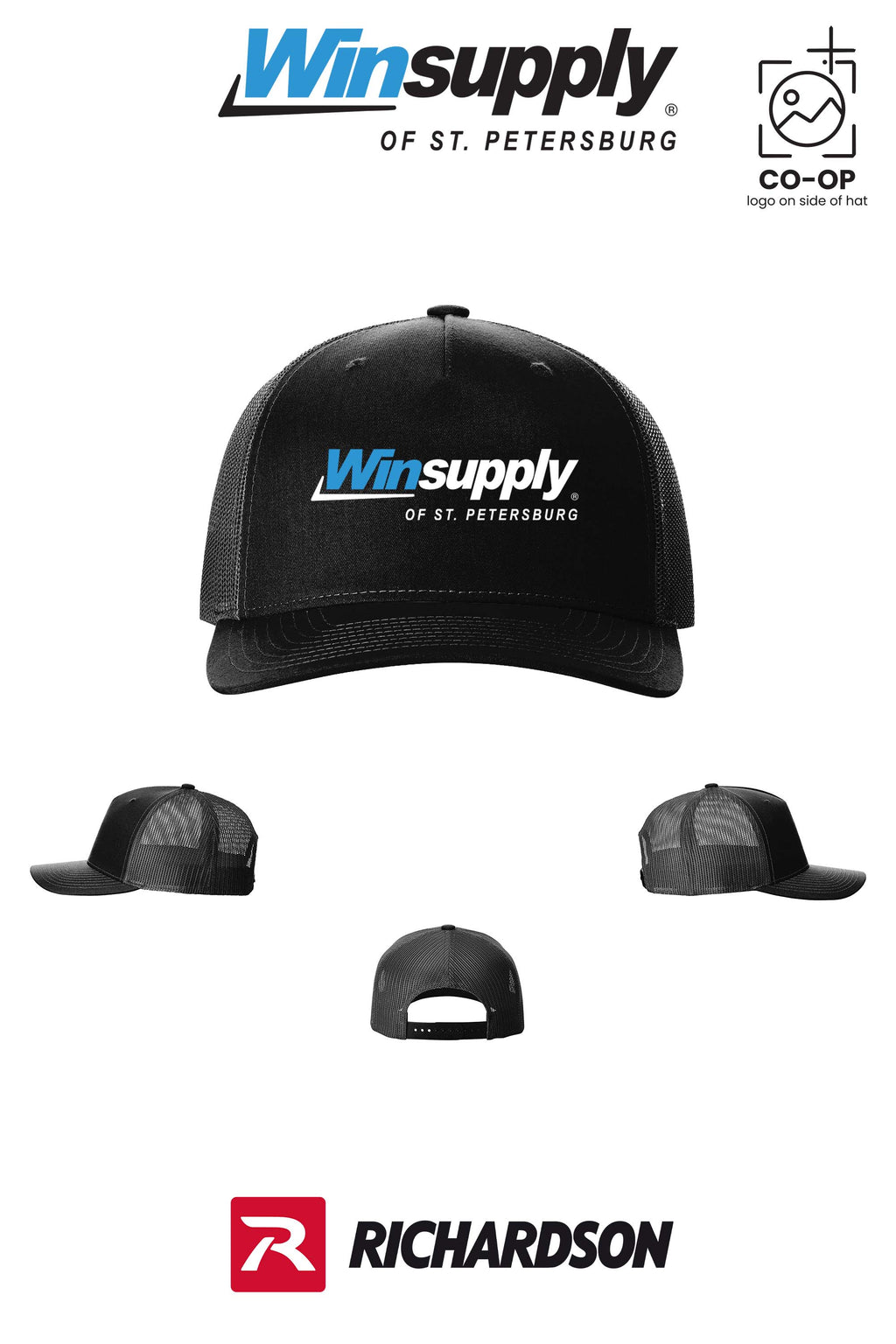 Richardson 112FP Five-Panel Trucker - Winsupply of St. Petersburg