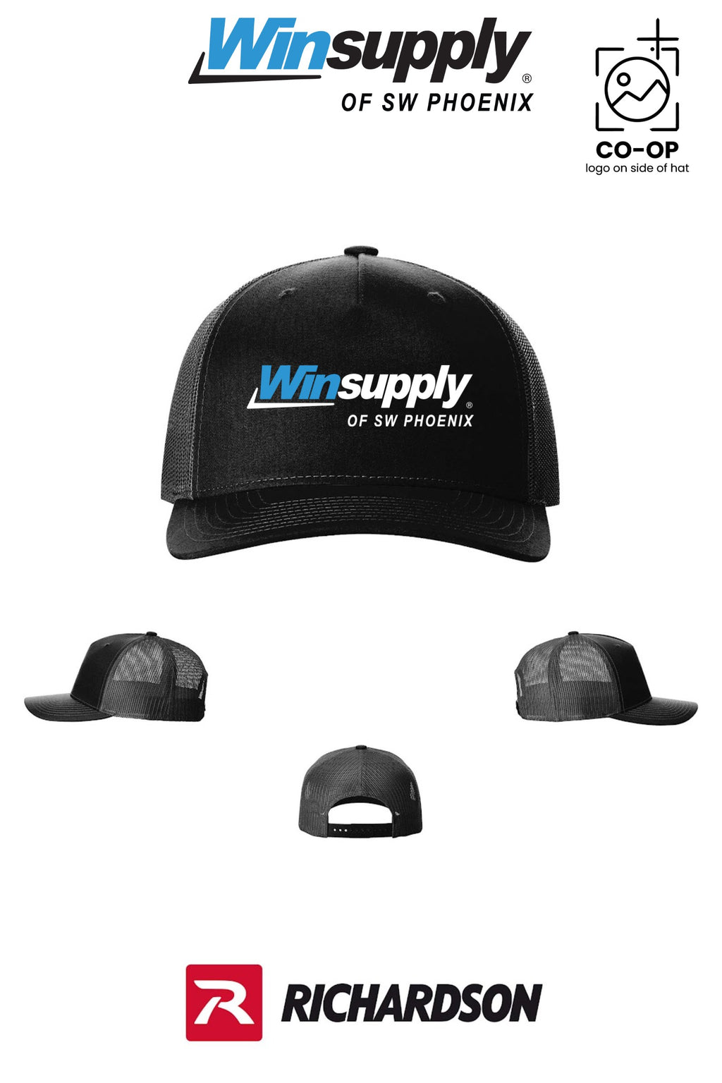 Richardson 112FP Five-Panel Trucker - Winsupply of SW Phoenix
