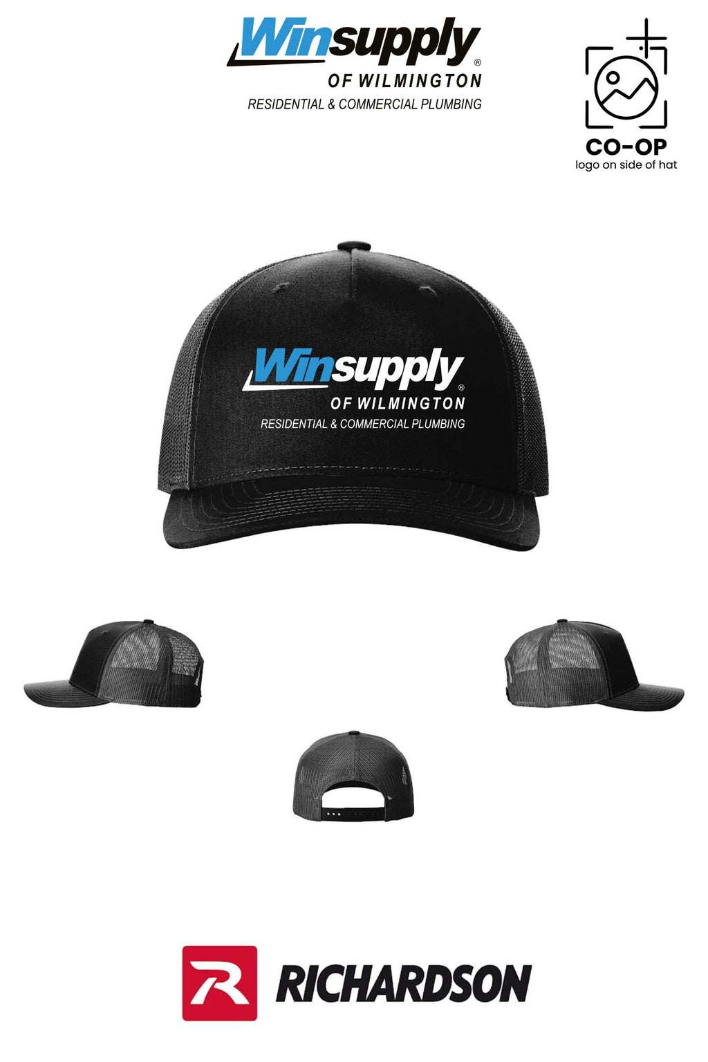 Richardson 112FP Five-Panel Trucker - Winsupply of Wilmington