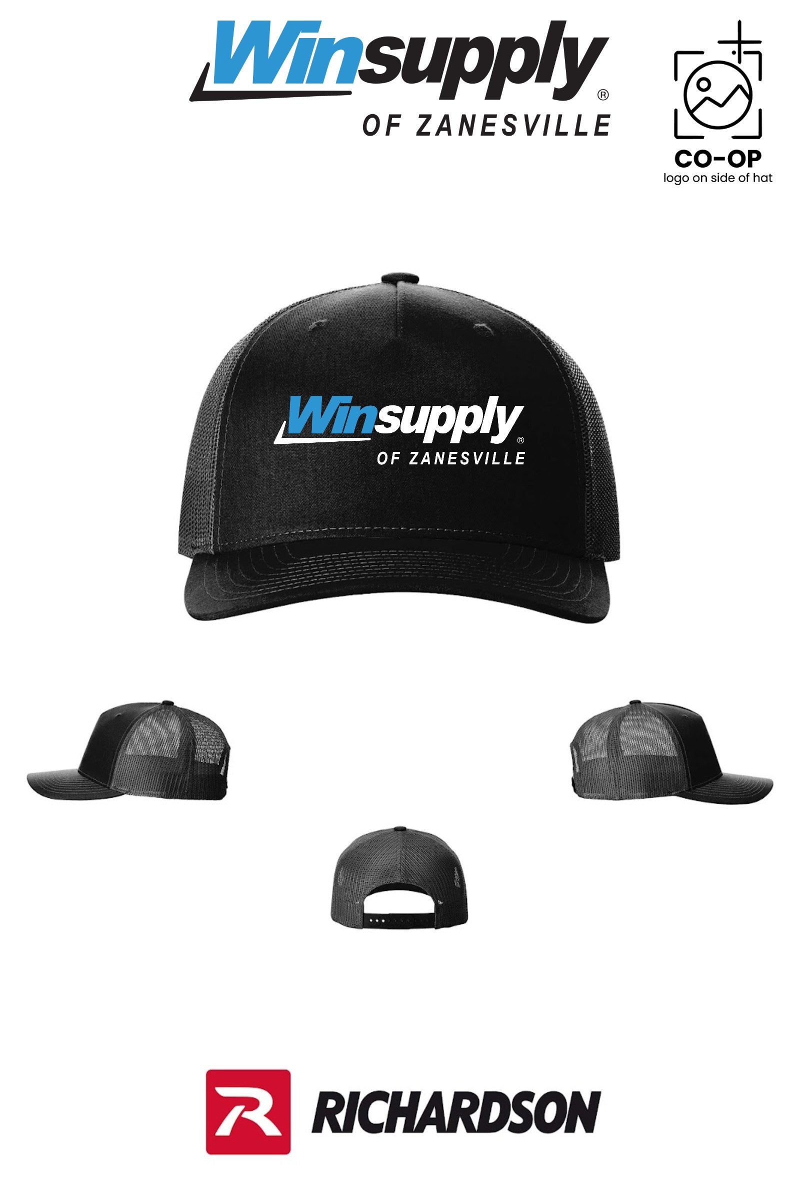 Richardson 112FP Five-Panel Trucker - Winsupply of Zanesville