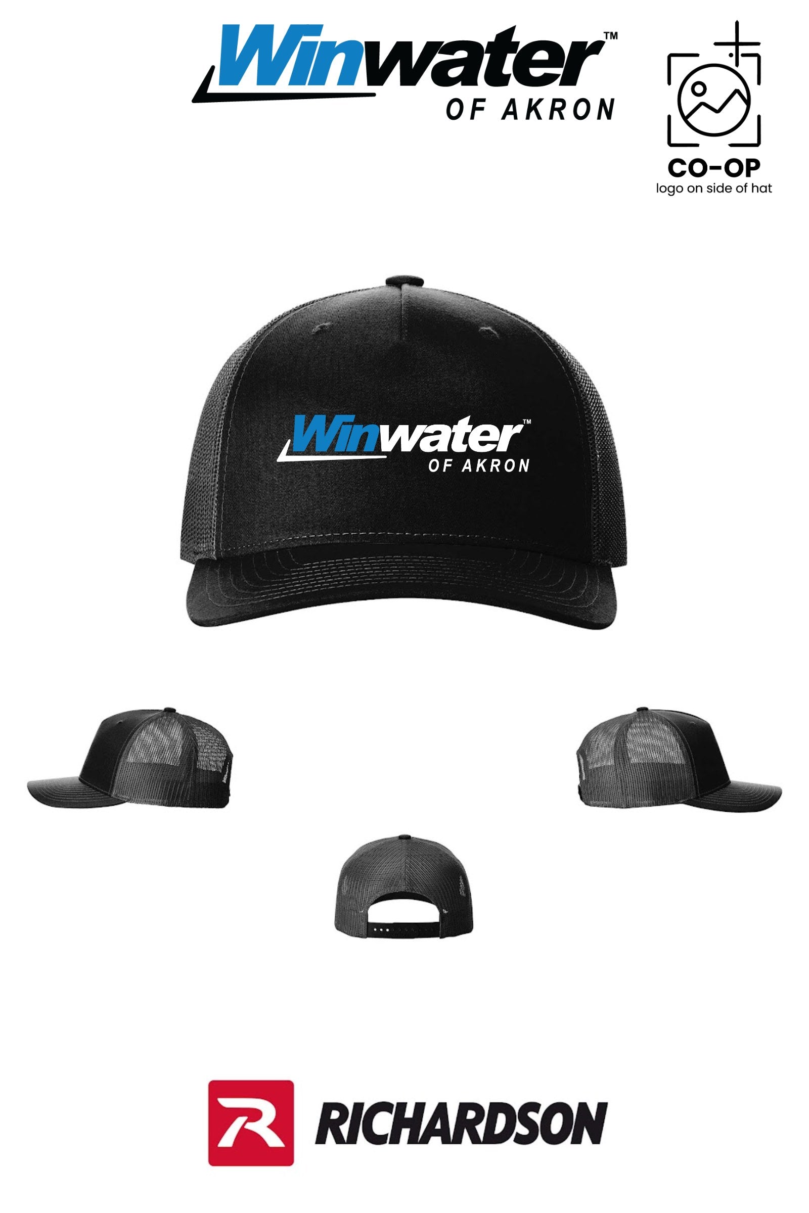 Richardson 112FP Five-Panel Trucker - Winwater of Akron