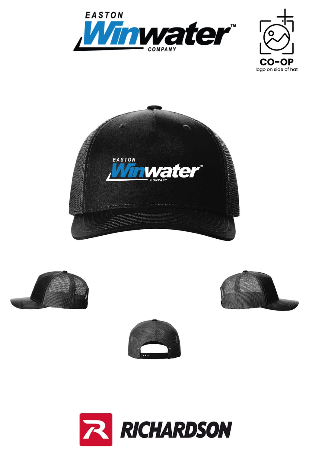 Richardson 112FP Five-Panel Trucker - Easton Winwater
