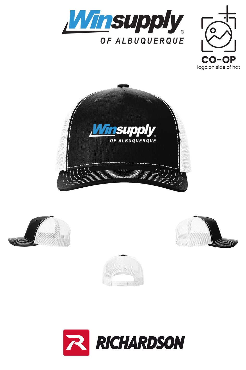 Richardson 112FP Five-Panel Trucker - Winsupply of Albuquerque