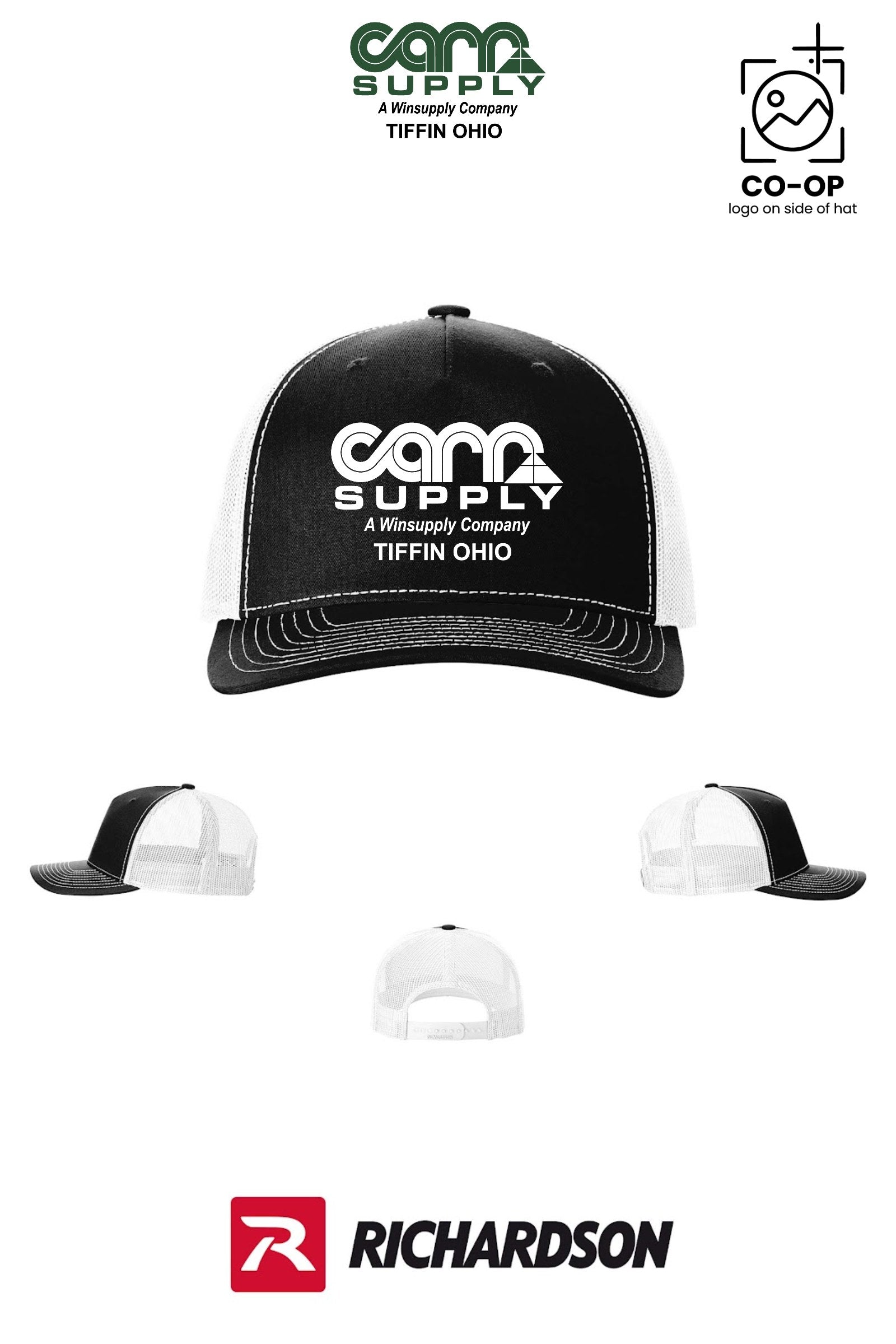 Richardson 112FP Five-Panel Trucker - Carr Supply - Tiffin